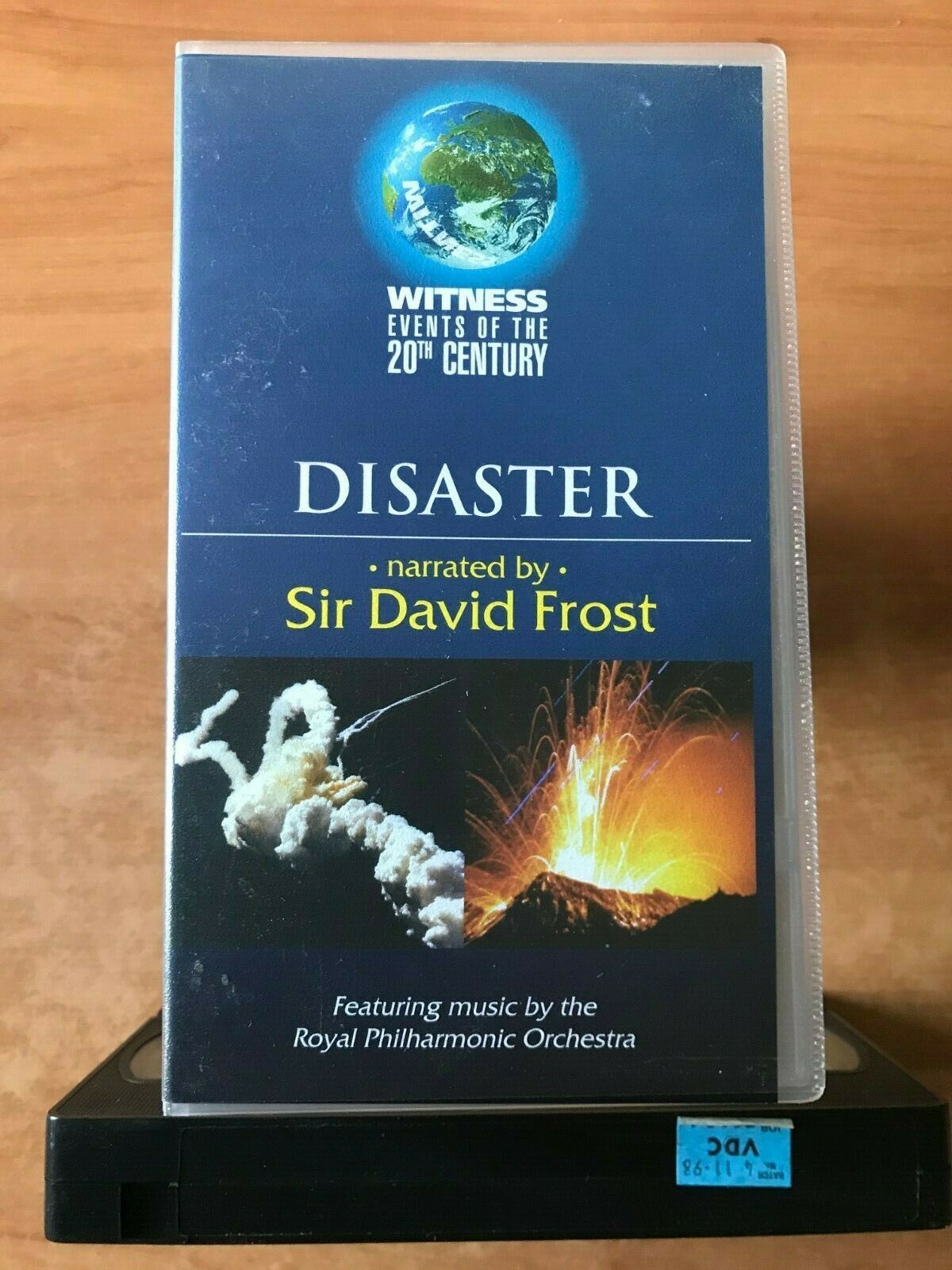 Disaster: Nature's Revenge [Sir David Frost]: Earthquakes - Chernobyl - Pal VHS-