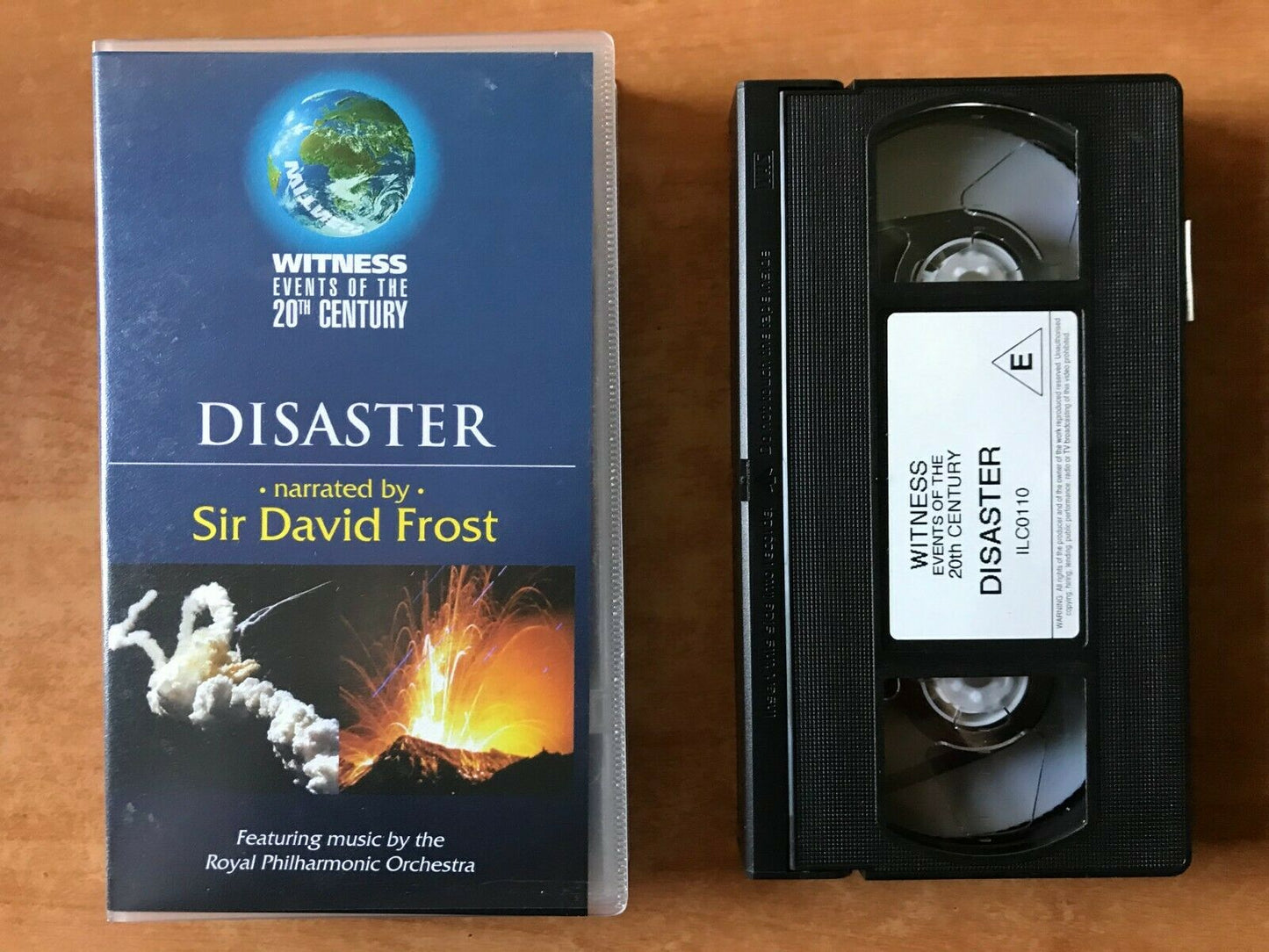 Disaster: Nature's Revenge [Sir David Frost]: Earthquakes - Chernobyl - Pal VHS-