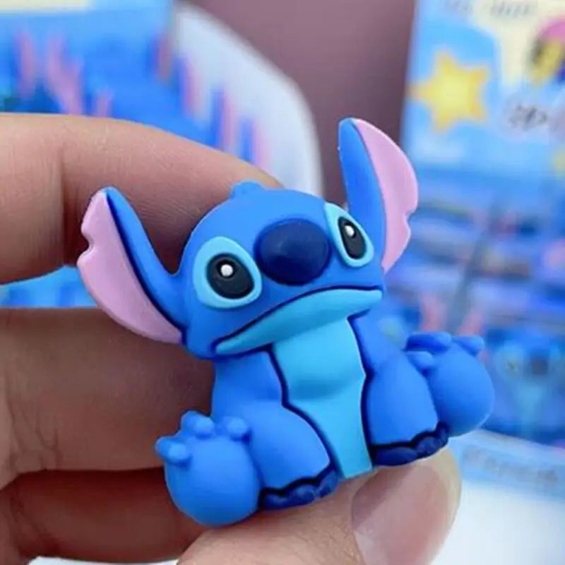 Disney Stitch Pencil Sharpeners MINISO Anime Cartoon Cute Students School Stationery Supplies Fashion Girl&Child Holiday Gifts-1-