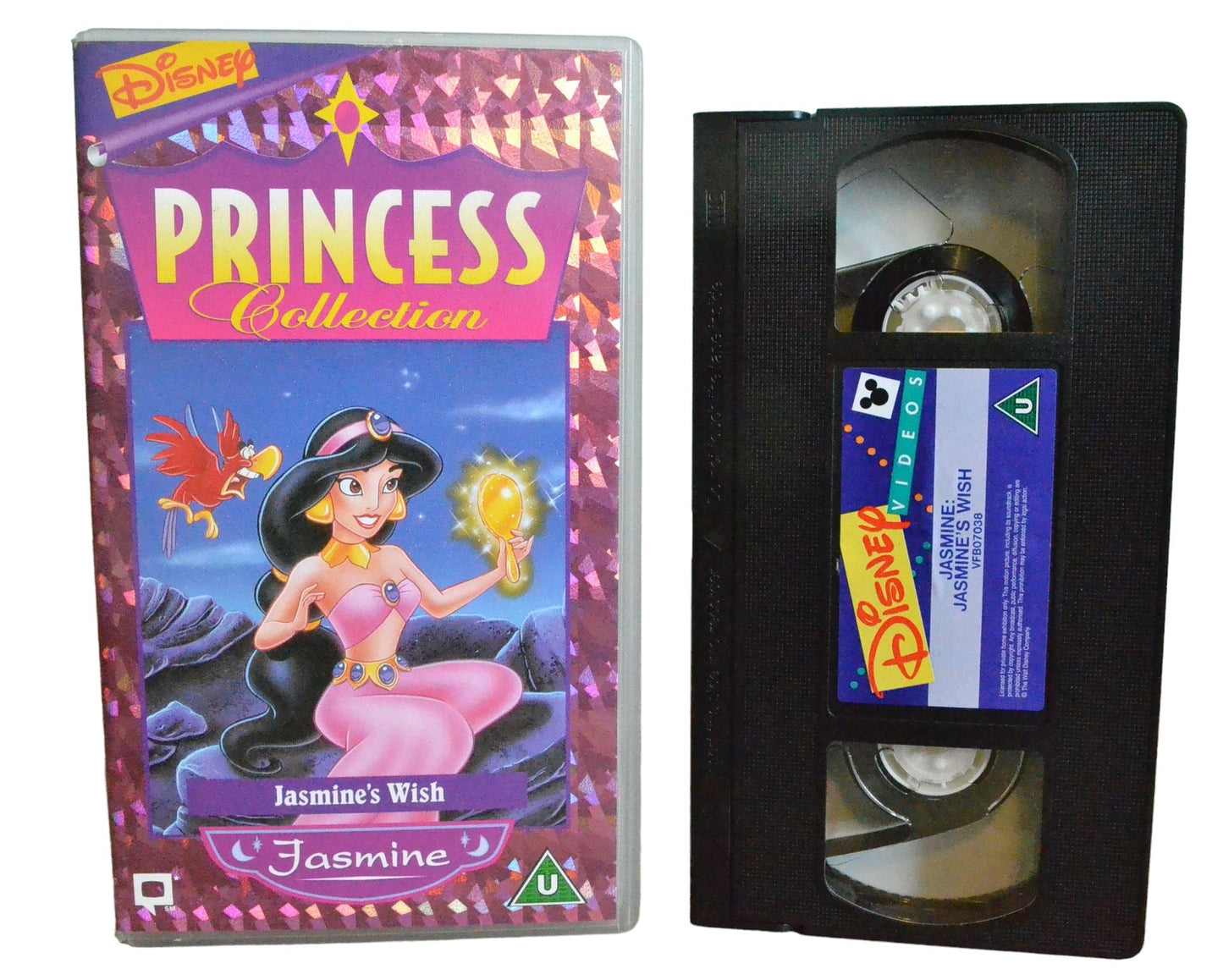 Disney's Jasmine Collection : Jasmine's Wish - Disney Videos - D275822 - Children - Pal - VHS-