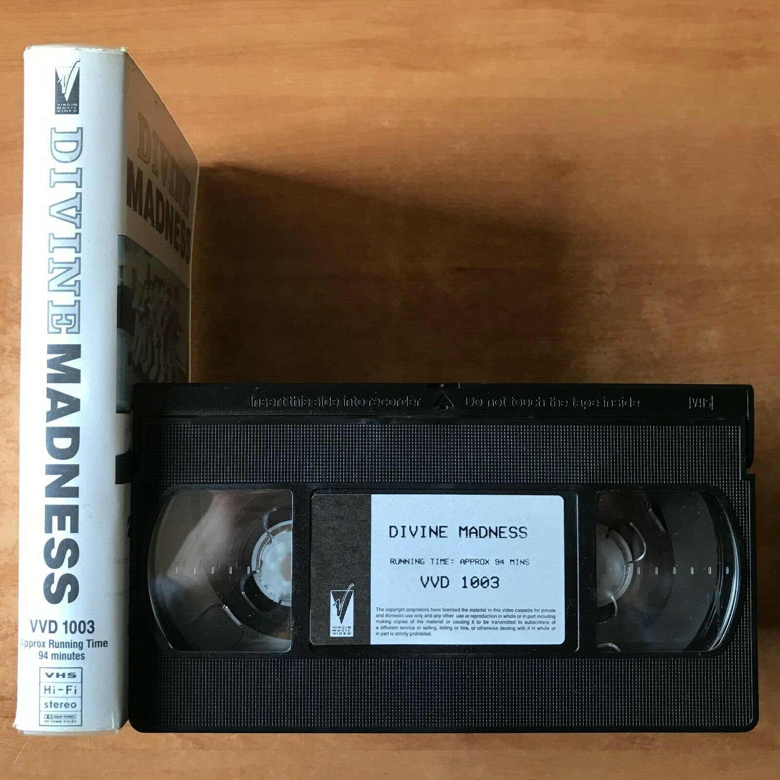 Divine Madness: 25 Legendary Videos - 'One Step Beyond' - Pop Music - Pal VHS-