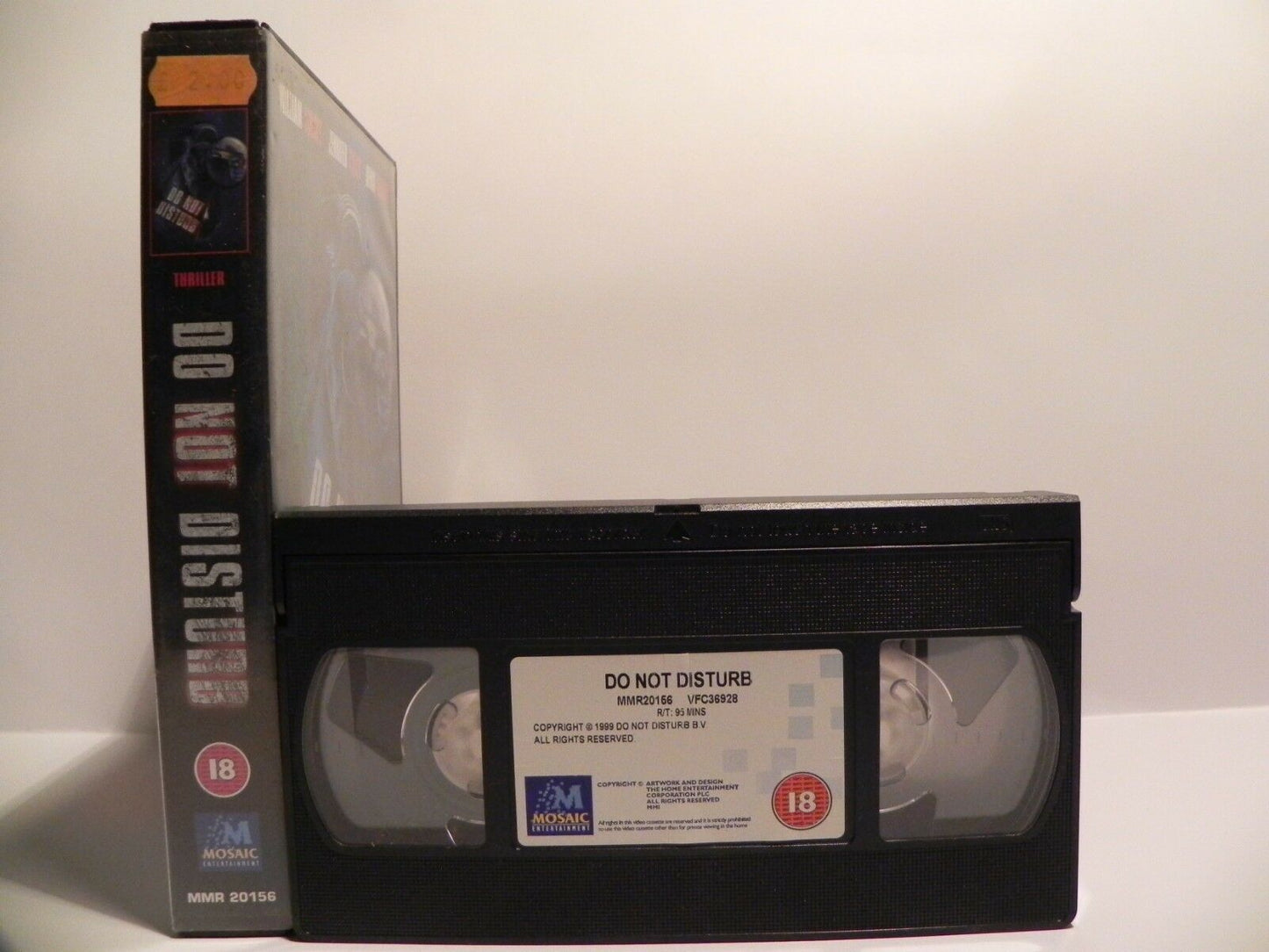 Do Not Disturb: Silent Witness (1999) Dutch / German Mystery by Dick Maas - VHS-