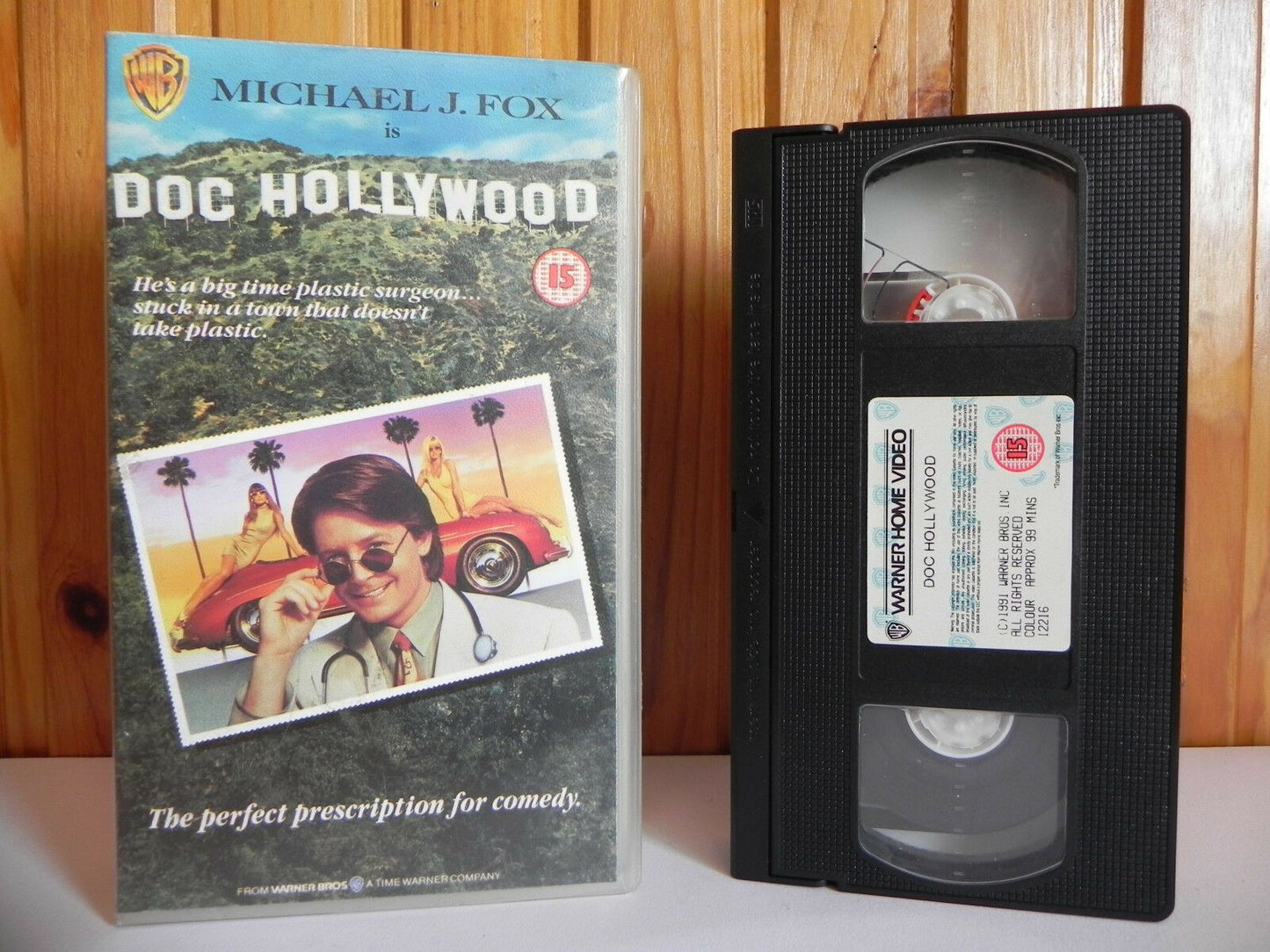 Doc Hollywood - Warner Home - Comedy - Michael J.Fox - Julie Warner - Pal VHS-