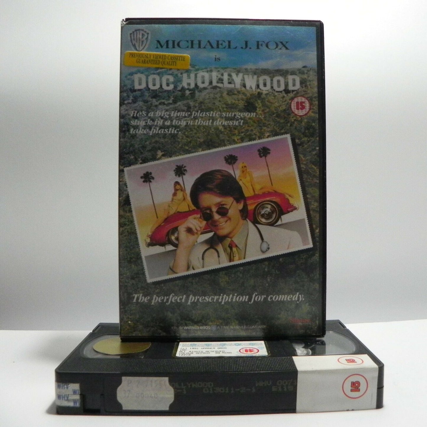 Doc Hollywood: Warner Large Box - Ex-Rental - Comedy - Michael J.Fox - Pal VHS-