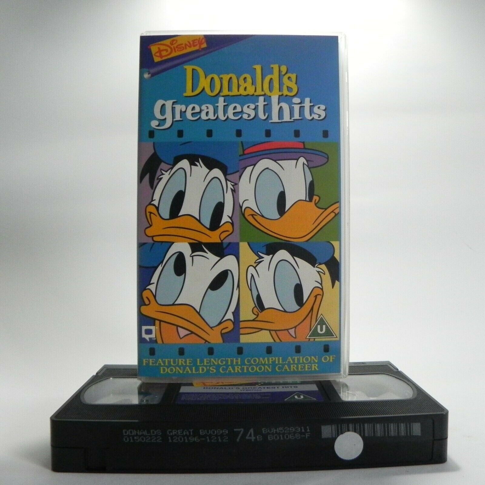 Donald Duck: Greatest Hits - Disney - Animation - Children's Compilation - VHS-