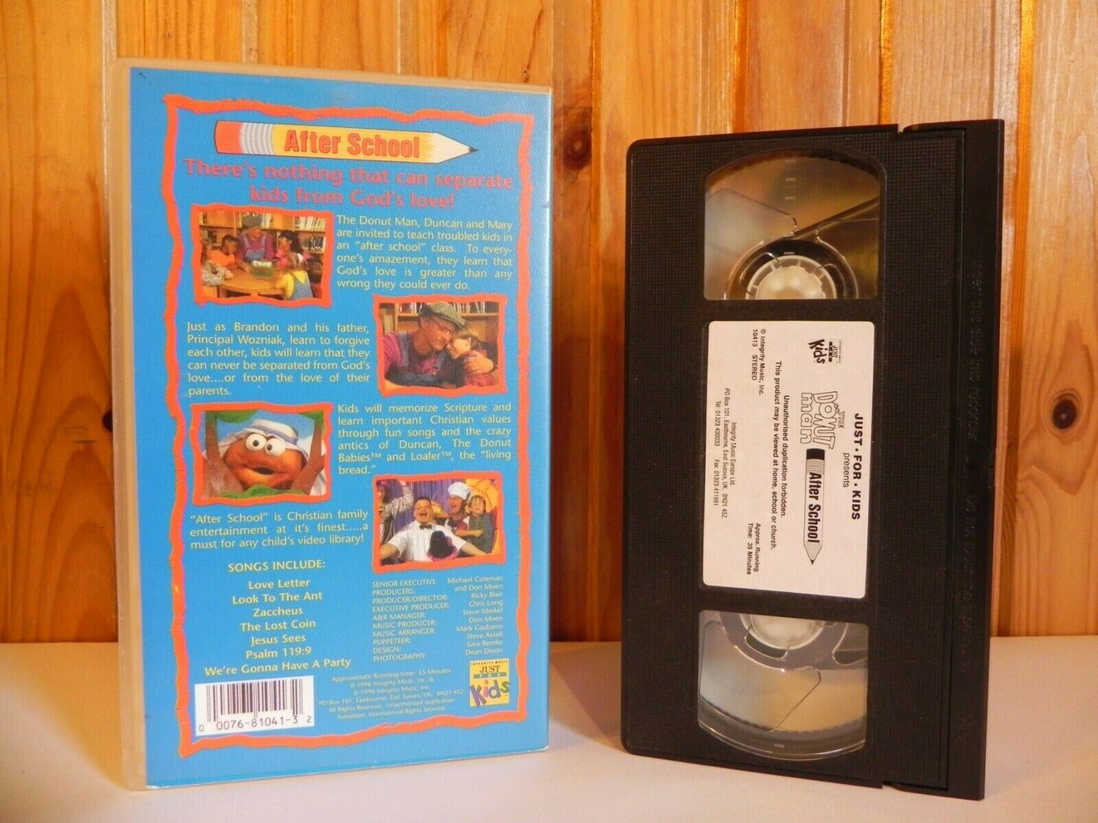 Donut Man; [Rob Evans] Christian Values - Educational - Children's - Pal VHS-