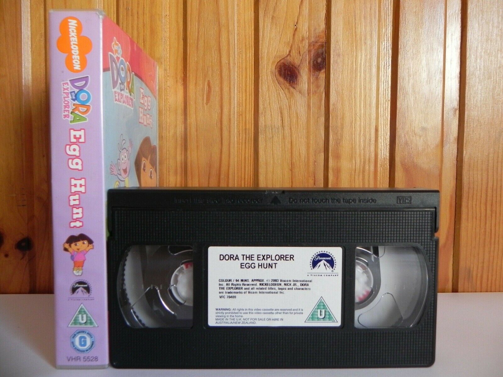 Dora The Explorer: Egg Hunt - Nickelodeon - 4 Episodes - Animated - Kids - VHS-