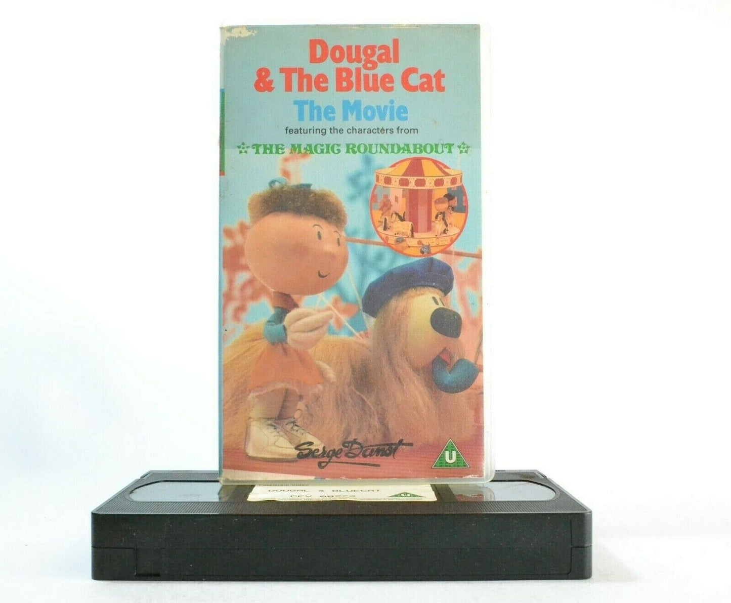 Dougal And The Blue Cat: The Movie - The Magic Roundabout - Children's - Pal VHS-