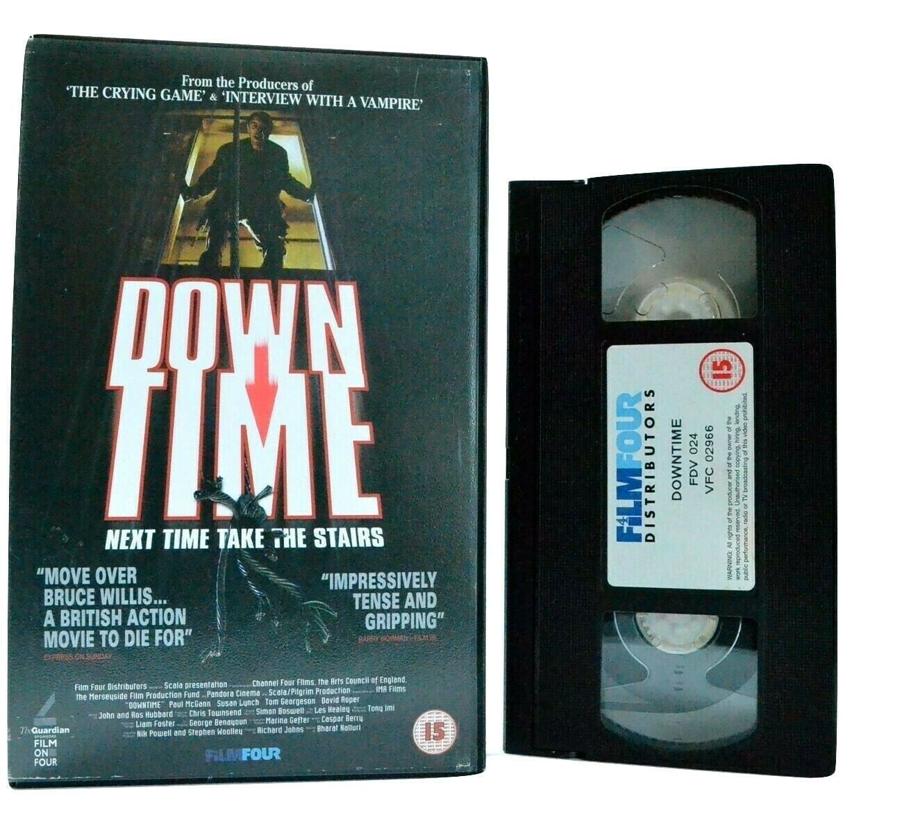 Down Time: British; Crime Time Thriller - Film Four Movie - Large Box - Pal VHS-