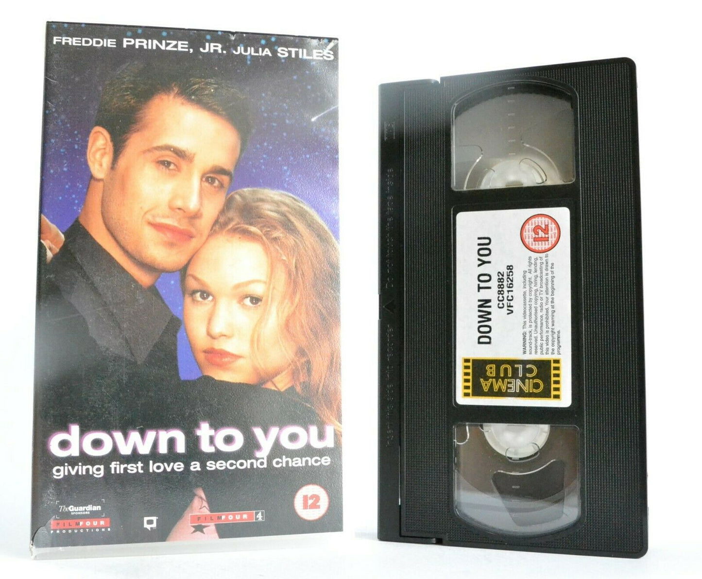 Down To You (2000): College Love - Comedy Romance - Freddie Prinze,Jr. - Pal VHS-