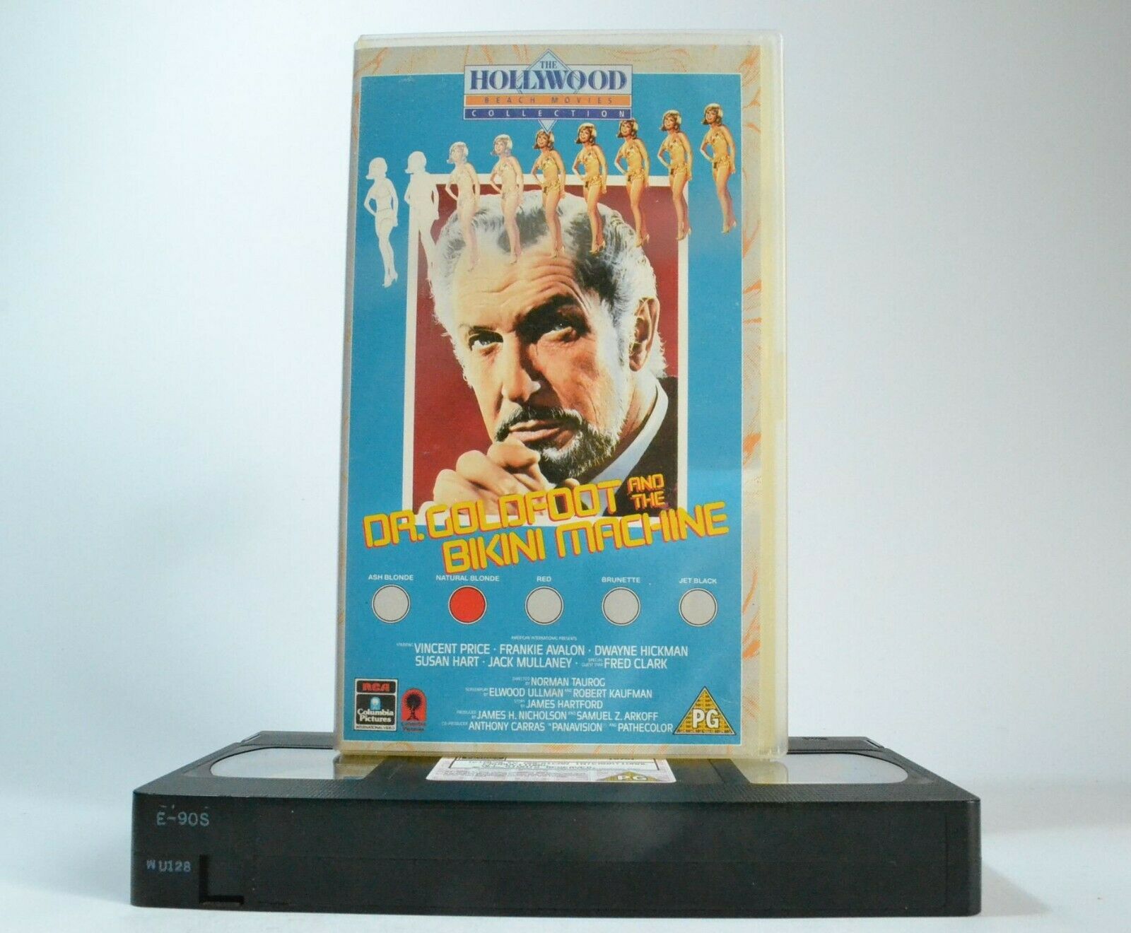 Dr. Goldfoot And The Bikini Machine [Pathécolor Comedy] Vincent Price - Pal VHS-