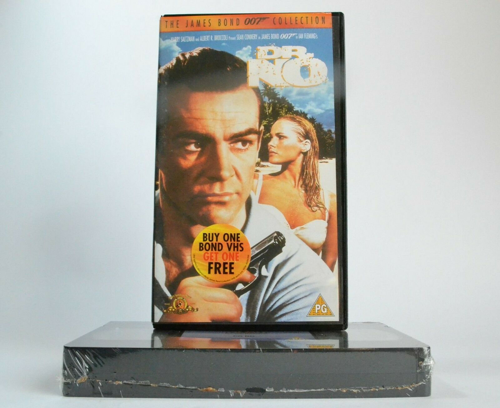 Dr. No (1962): James Bond Collection - Brand New Sealed - Sean Connery - Pal VHS-