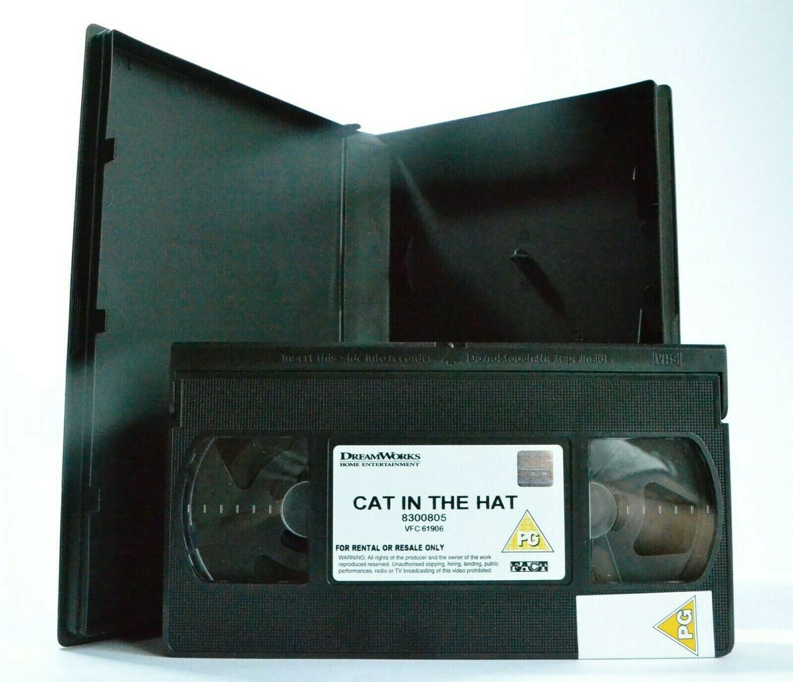 Dr.Seuss': The Cat In The Hat - Large Box Rental - Comedy - Children's - Pal VHS-