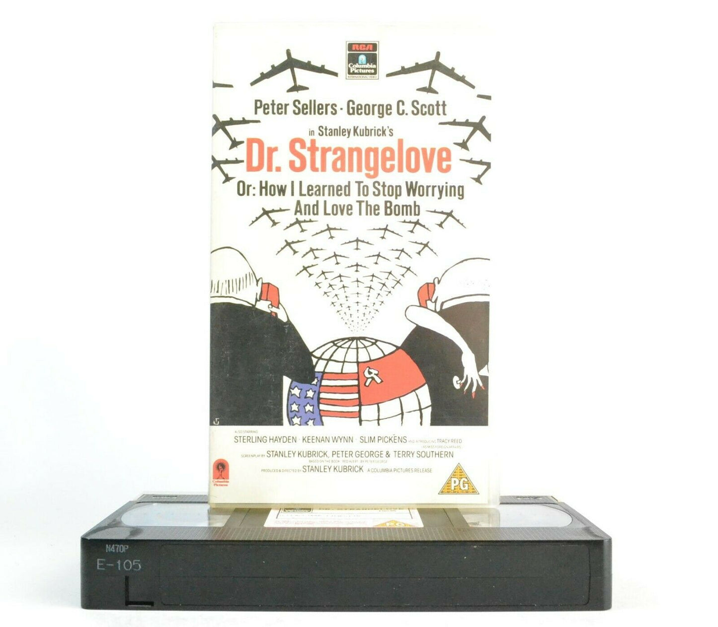 Dr.Stranglove: A S.Kubrick Film - Political Satire/Black Comedy (1964) - Pal VHS-