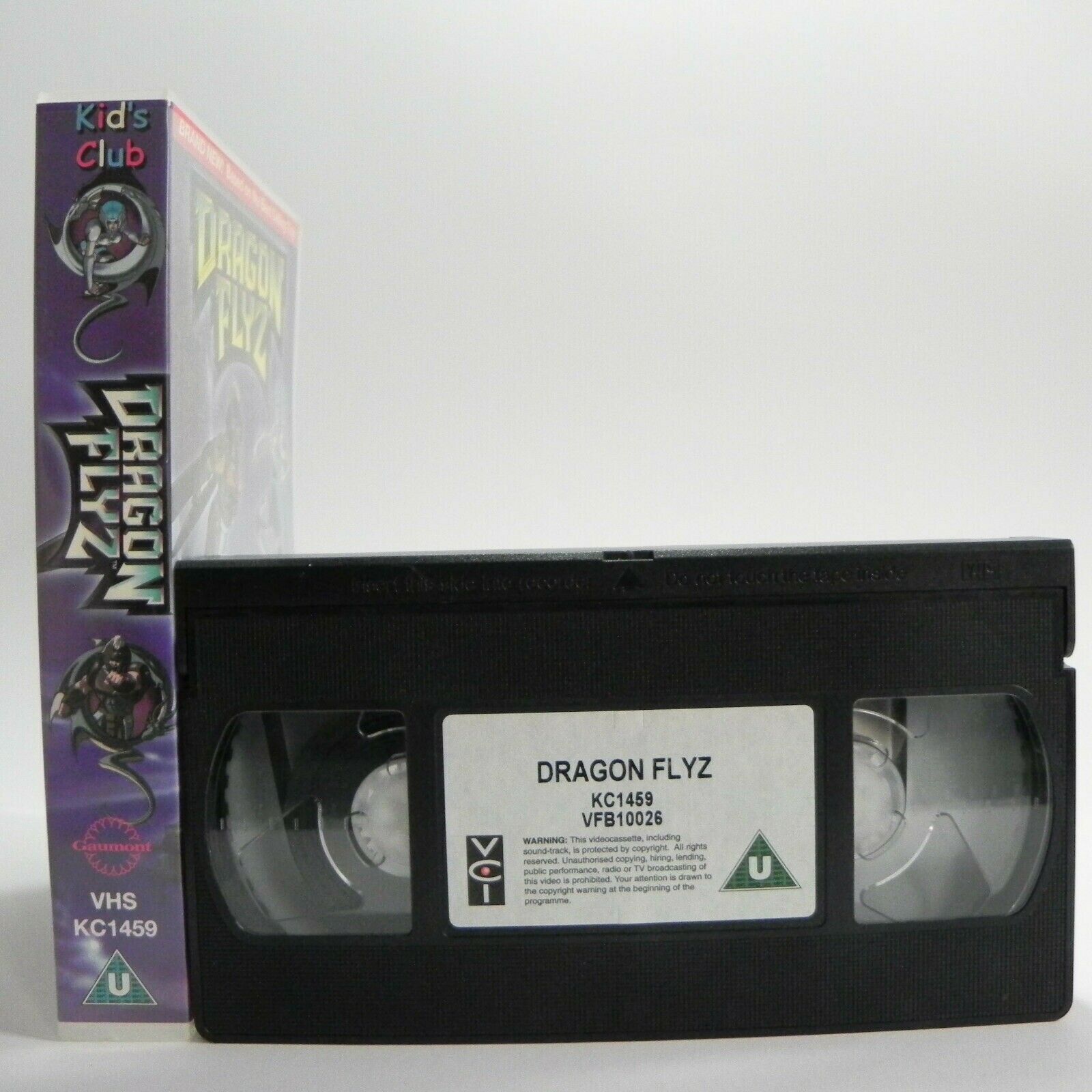 Dragon Flyz: Flight Is Might - French/American (1996) Children's TV Series - VHS-