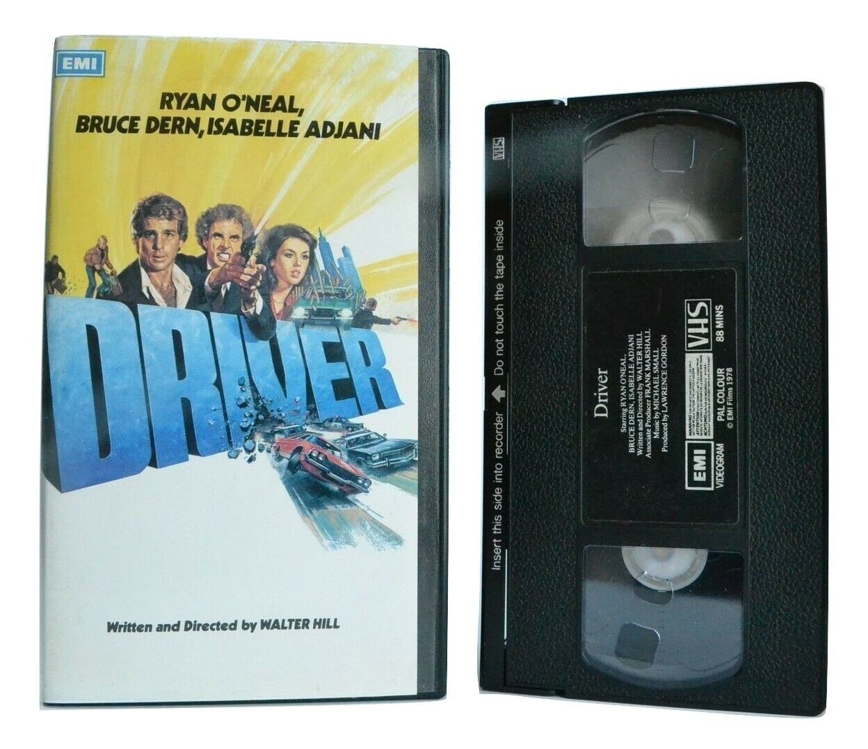 Driver: (1978) EMI Films - Pre-Cert - Neo-Noir Crime Thriller - I.Adjani - VHS-