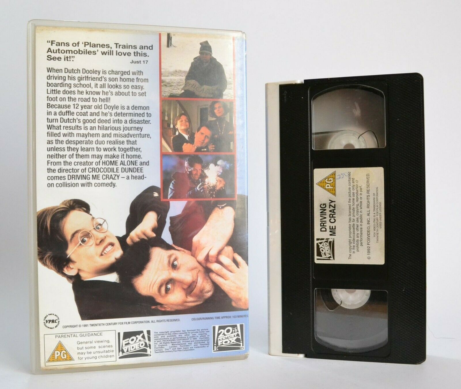 Driving Me Crazy (aka Dutch): Comedy - Large Box - Al Bundy Goes Crazy - Pal VHS-