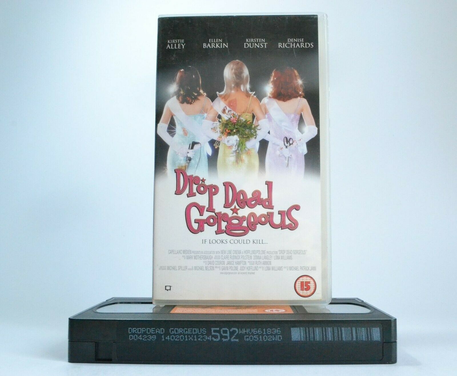 Drop Dead Gorgeous (1999) - Black Comedy - Kirstie Alley/Kirsten Dunst - Pal VHS-