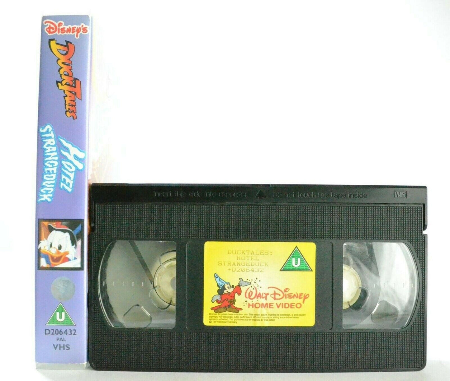 Duck Tales: Hotel Strangeduck - Disney - Animated Adventures - Children's - VHS-