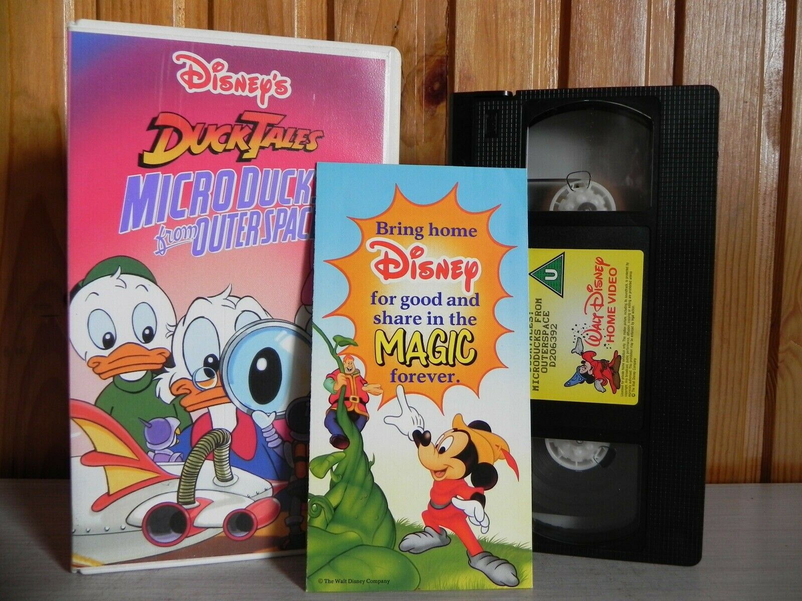 Duck Tales - Micro Ducks From Outer Space - Disney's - Animated - Kids - VHS-