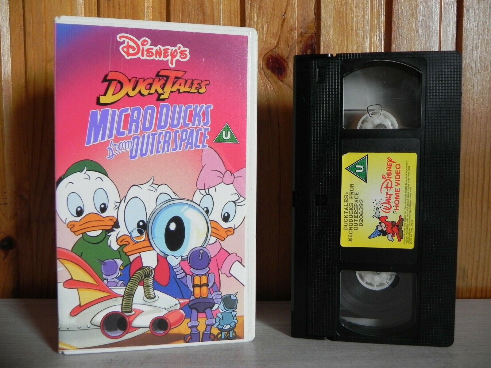 Duck Tales - Micro Ducks From Outer Space - Disney's - Animated - Kids - VHS-