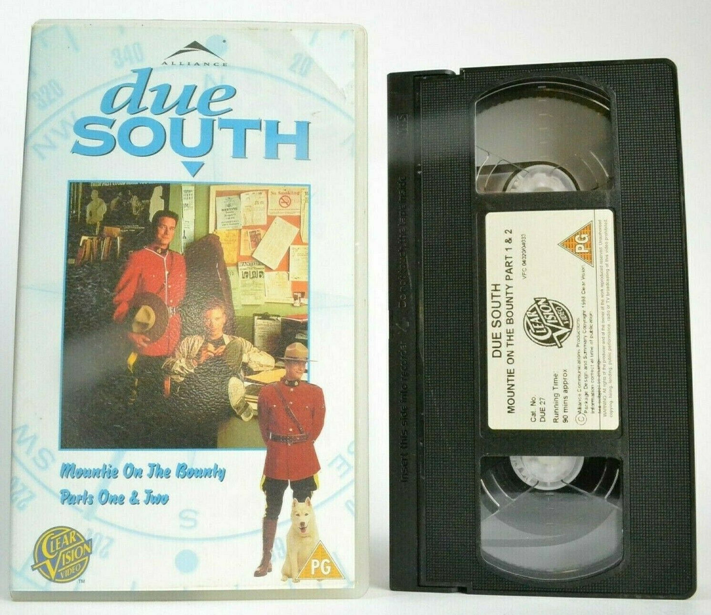 Due South: 'Mountie On The Bounty' - Adventure Series - Paul Gross - Pal VHS-