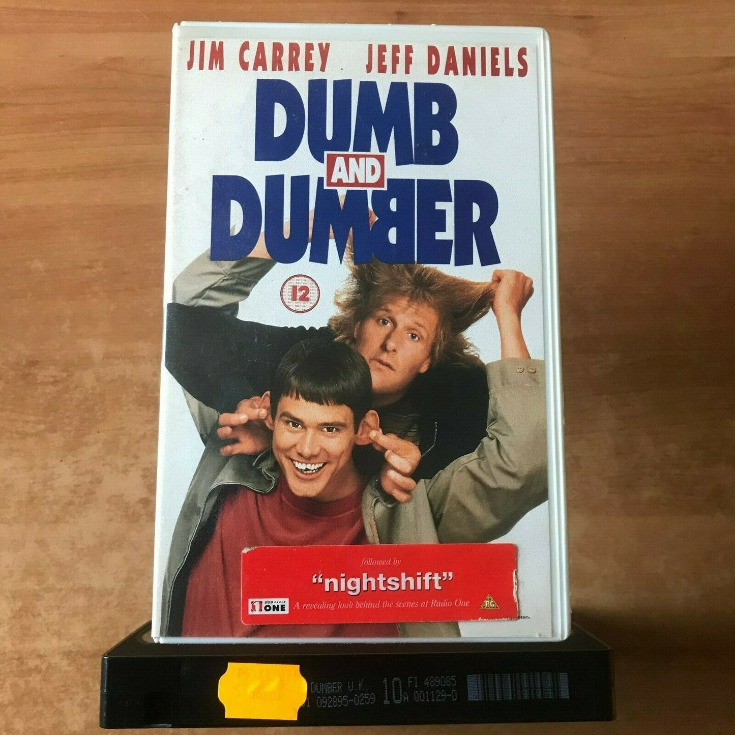 Dumb And Dumber (1994): Jim Carrey / Jeff Daniels - Comedy [Large Box] Pal VHS-