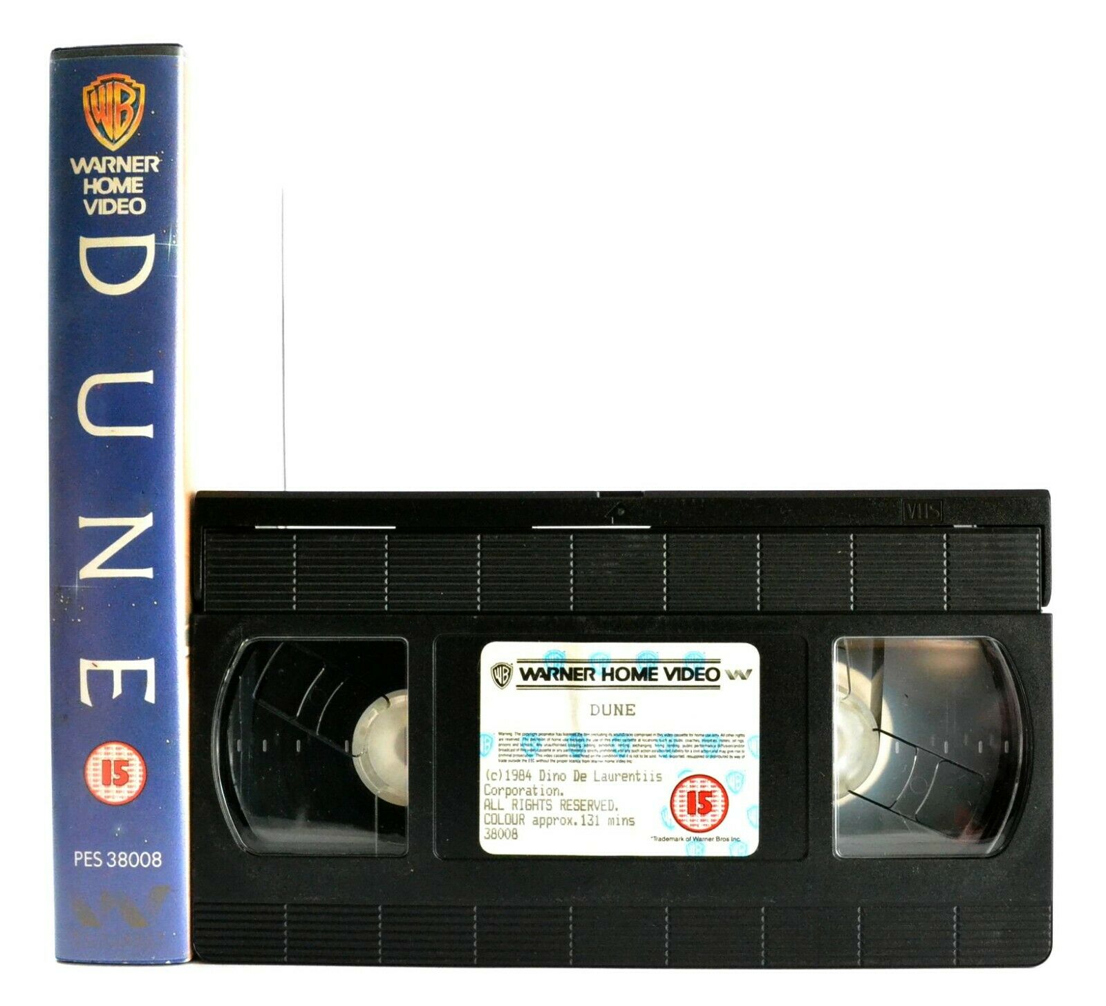 Dune: Film By D.Lynch - Sci-Fi Epic - Based On F.Herbert Cult Novel - Pal VHS-