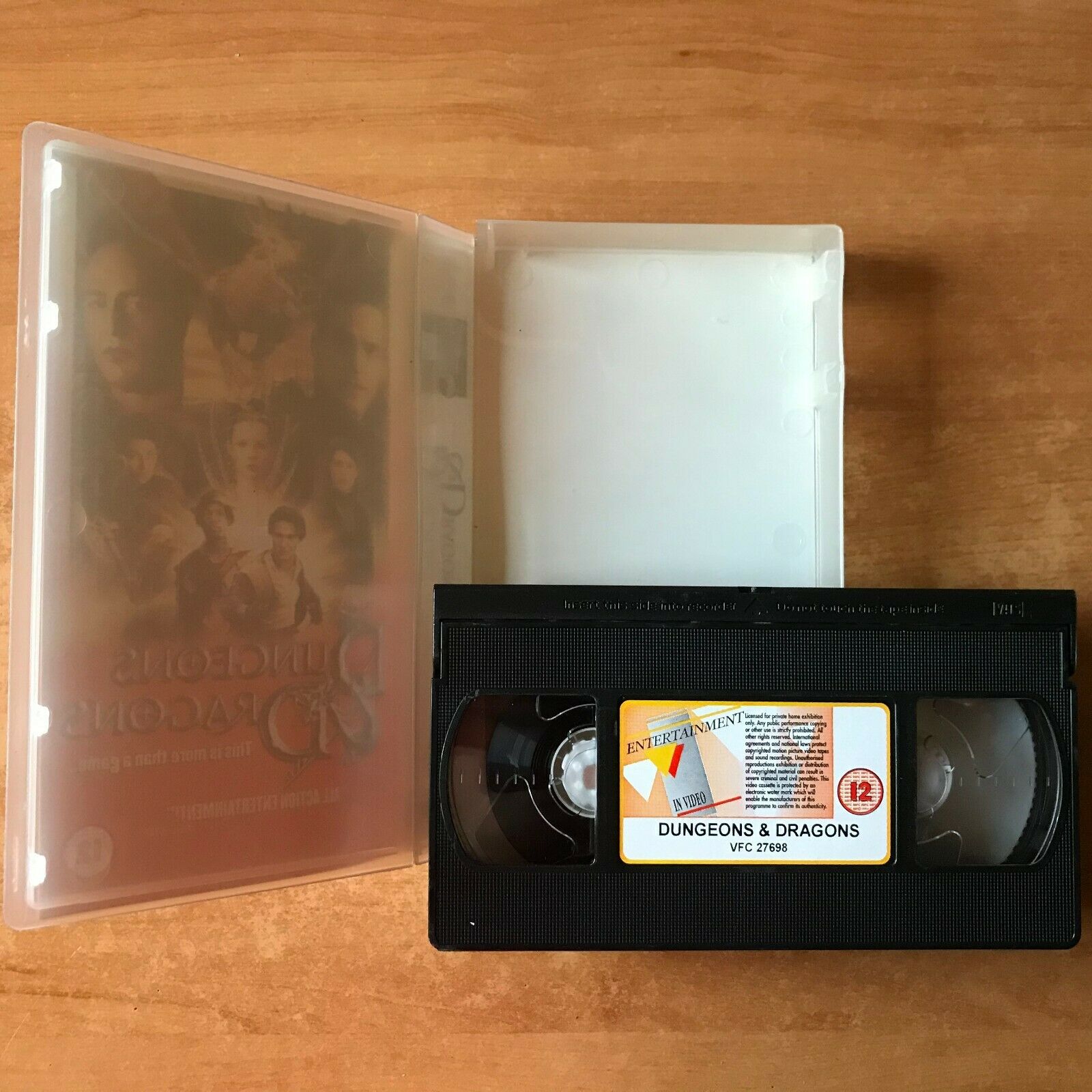 Dungeons & Dragons The Movie (2000); Adventure Fantasy - Jeremy Irons - Pal VHS-