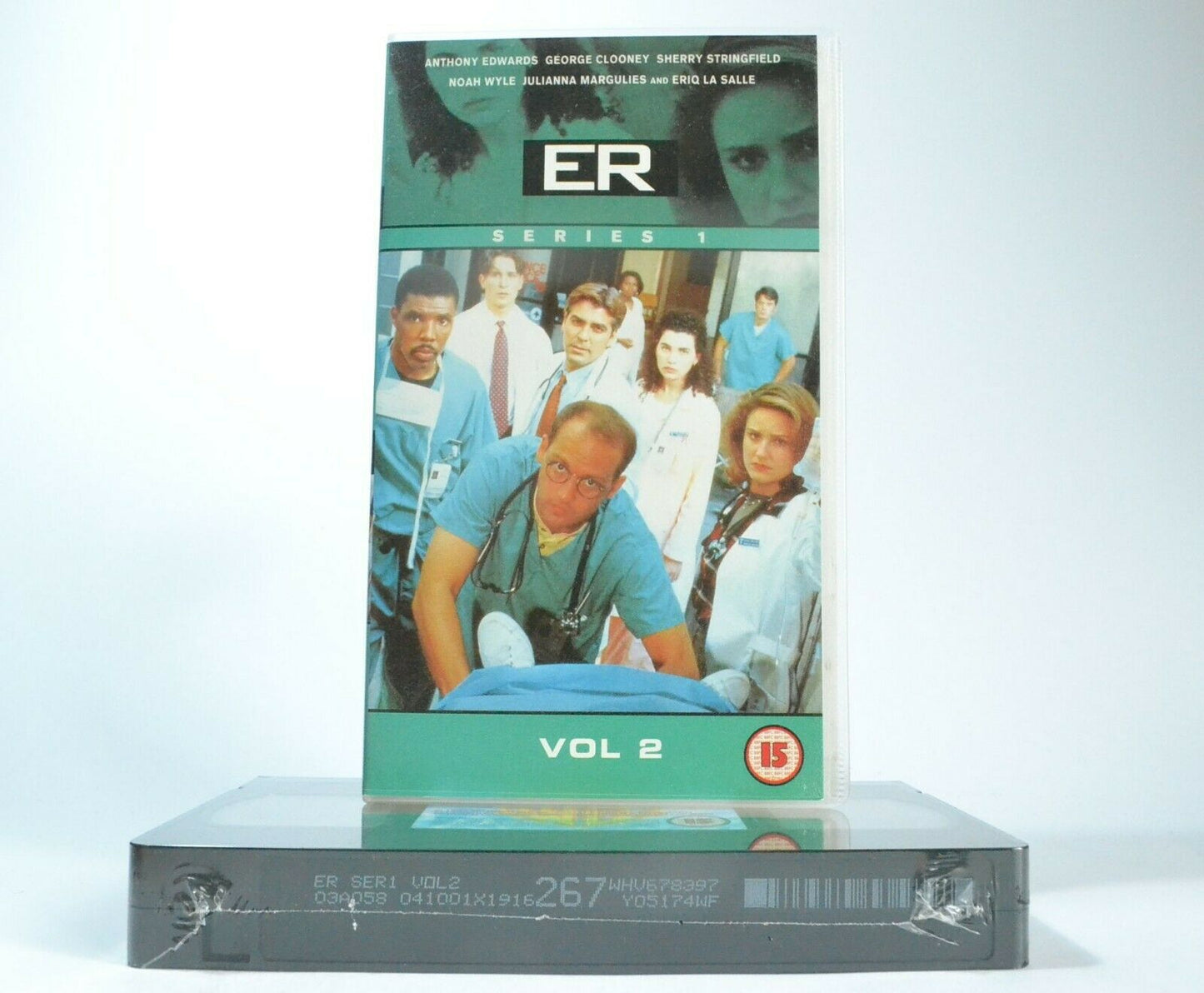 ER (Series 1, Vol.2); [Brand New Sealed] T.V. Series - George Clooney - Pal VHS-