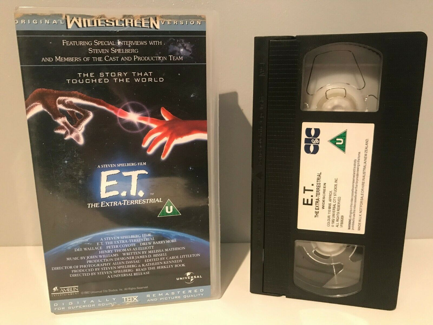 E.T.: The Extra-Terrestial (1982); [Widescreen] THX Mastered - Adventure - VHS-