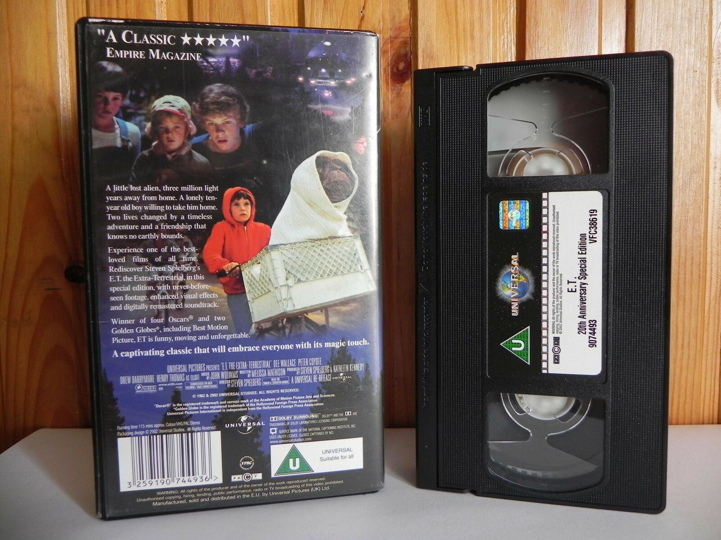 E.T. The Extra-Terrestial - Universal - Family - Special Edition - Pal VHS-