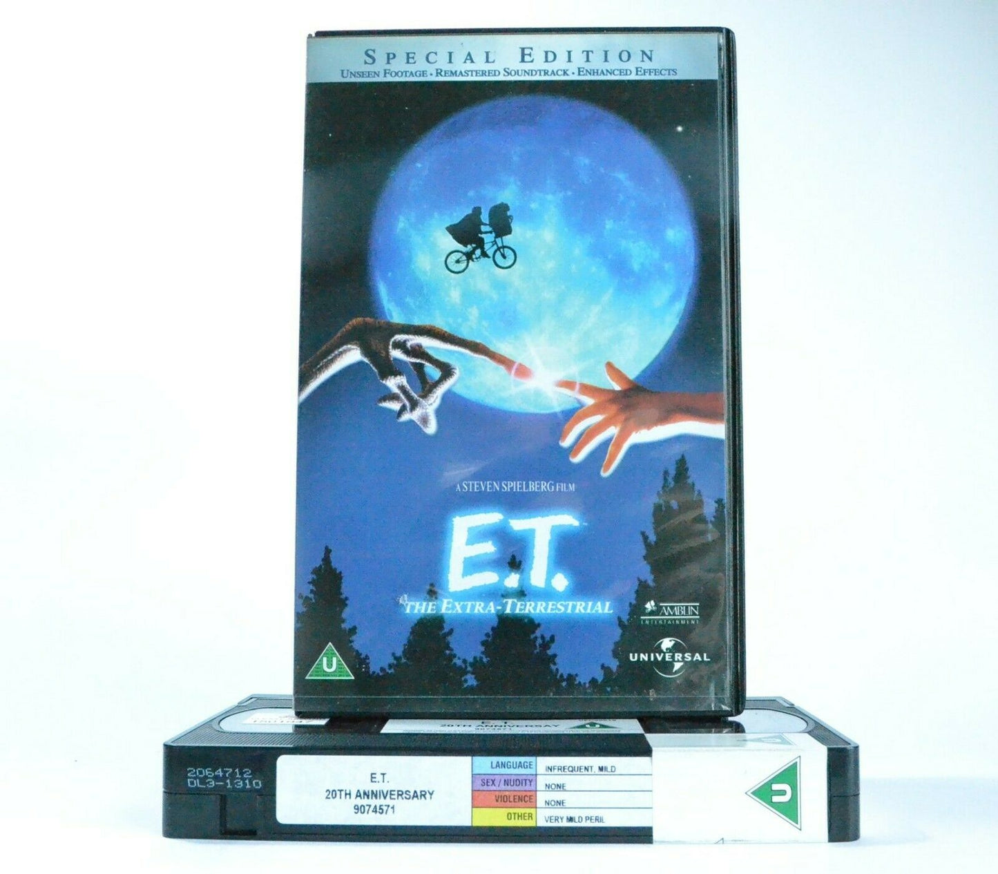 E.T.:The Extra-Terrestial - Adventure (1982) - 20th Anniversary Edition - VHS-