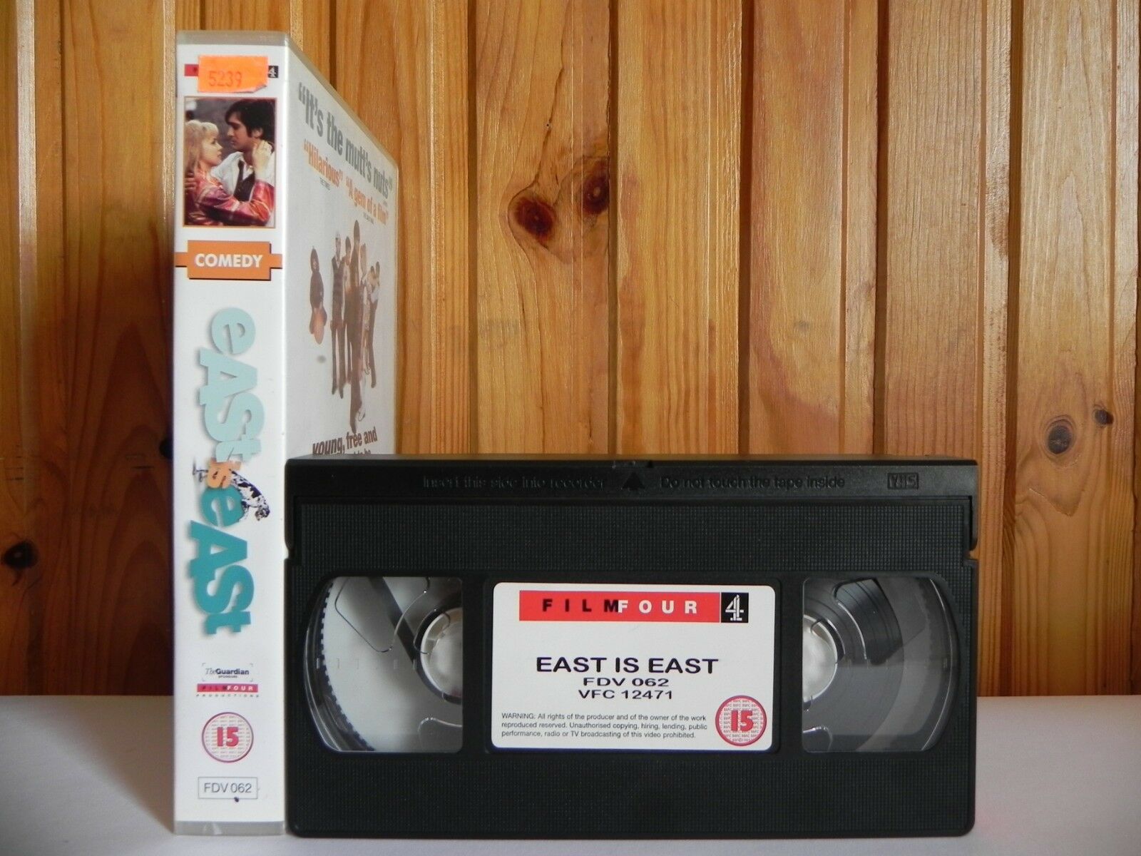 East Is East - Large Box - Film Four - Comedy - Om Puri - Linda Bassett - VHS-