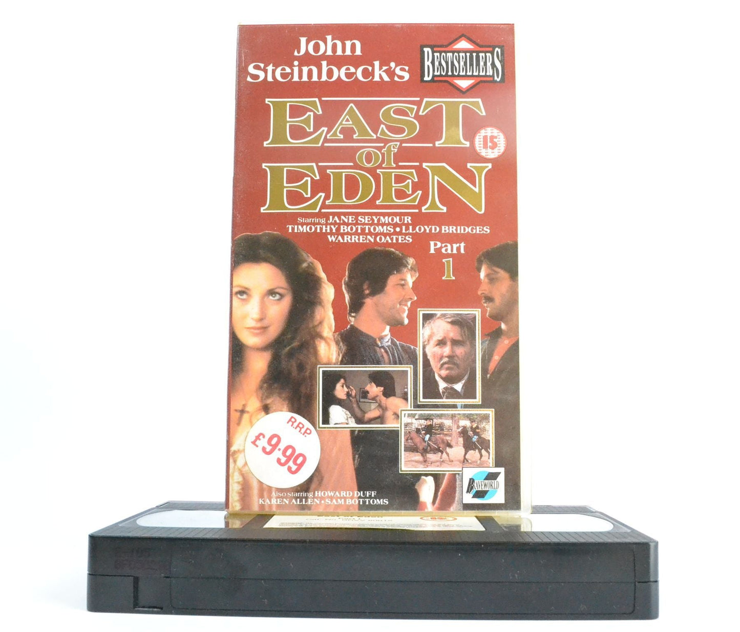 East Of Eden (Part 1): John Steinbeck - Jane Seymour - (1982) Rare Drama VHS-