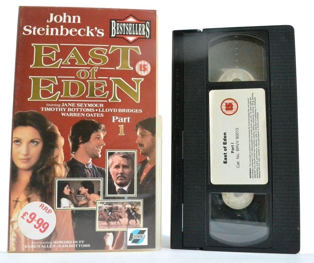 East Of Eden (Part 1): John Steinbeck - Jane Seymour - (1982) Rare Drama VHS-