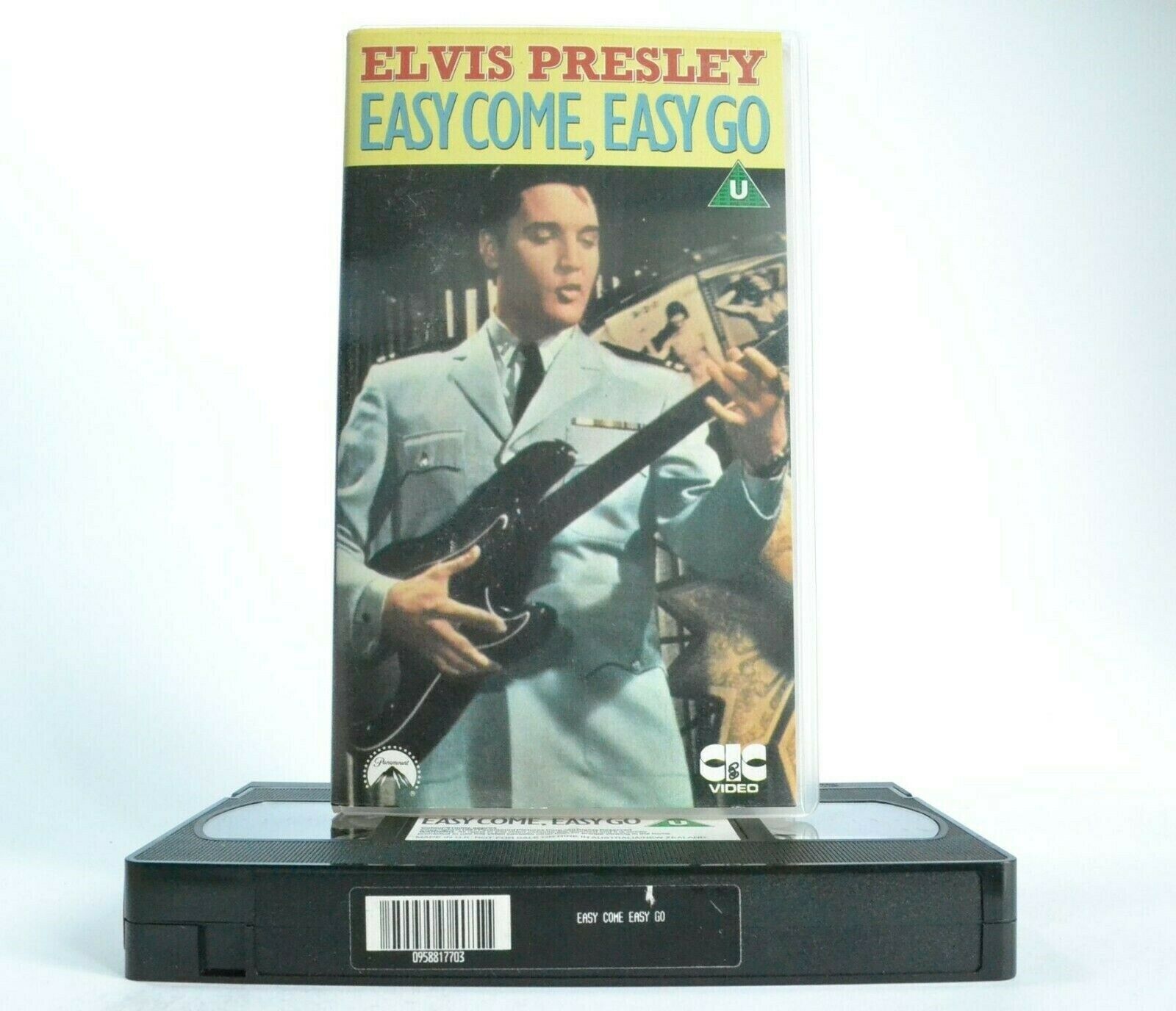 Easy Come, Easy Go (1967): Elvis Presley 23rd Film - Musical Comedy - Pal VHS-