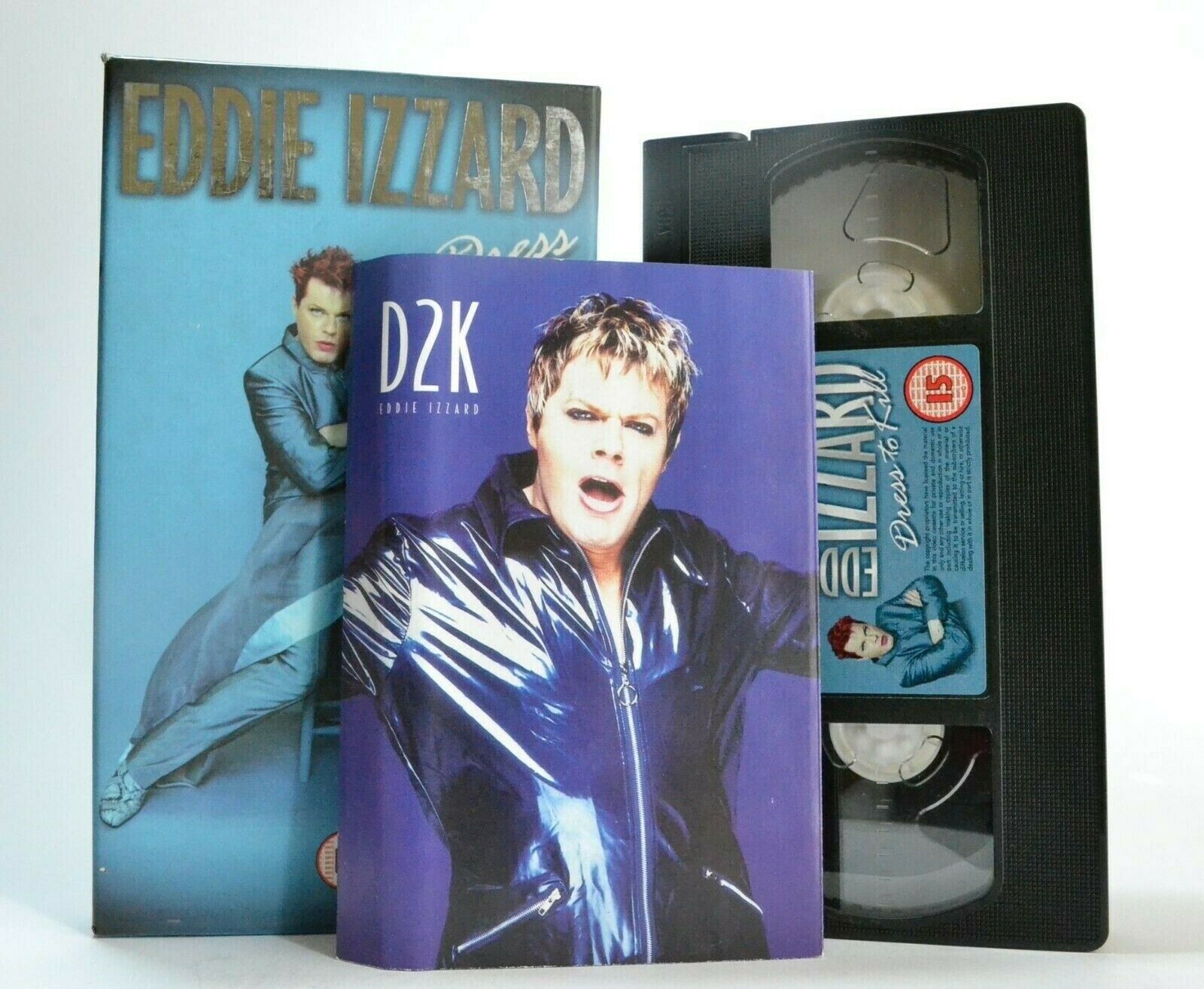 Eddie Izzard: Dress To Kill (1998) - New York City - Stand-Up - Comedy - Pal VHS-