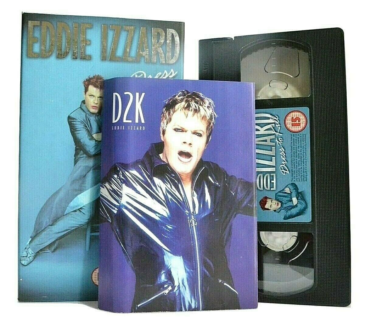 Eddie Izzard: Dress To Kill (1998) - New York City - Stand-Up - Comedy - Pal VHS-