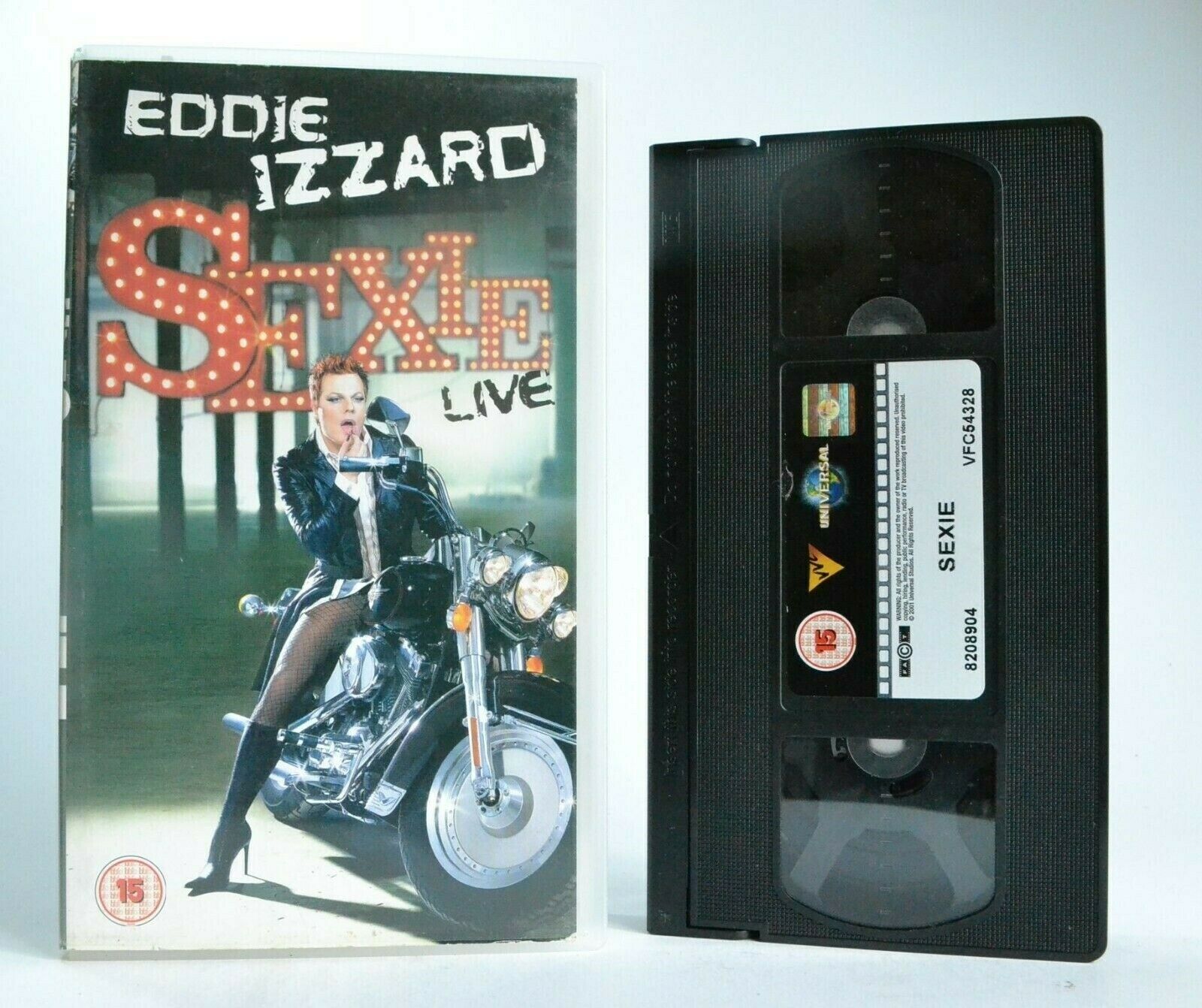 Eddie Izzard: Sexie Live Show - Comedy Performance - Eastbourne/England - VHS-