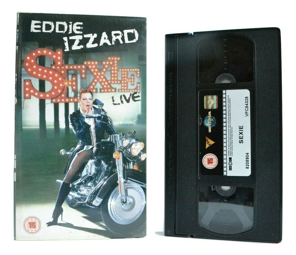 Eddie Izzard: Sexie Live Show - Comedy Performance - Eastbourne/England - VHS-