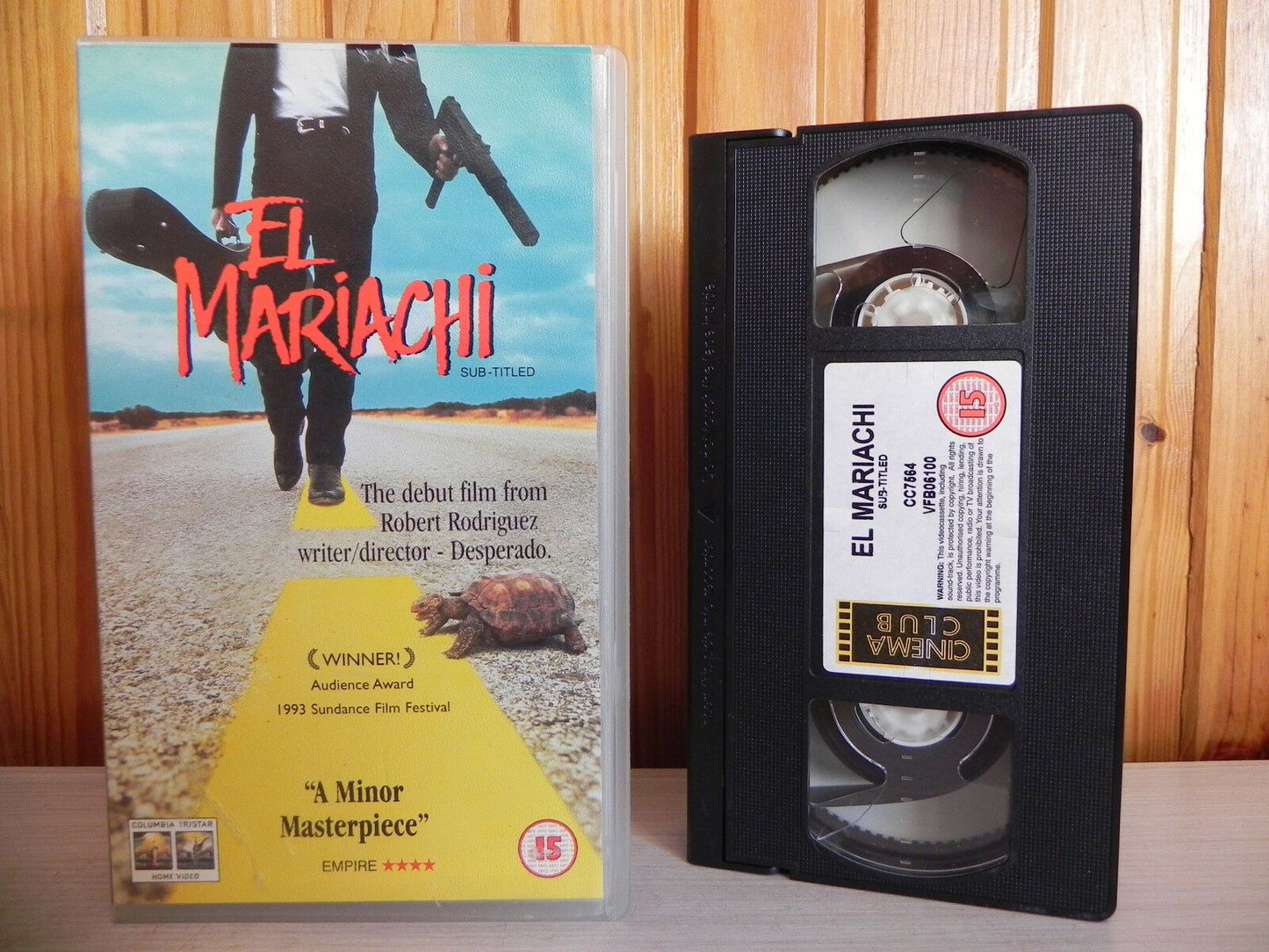 El Mariachi - Carlos Gallardo - Hitman Action - Neo-Western - Pal - VHS-