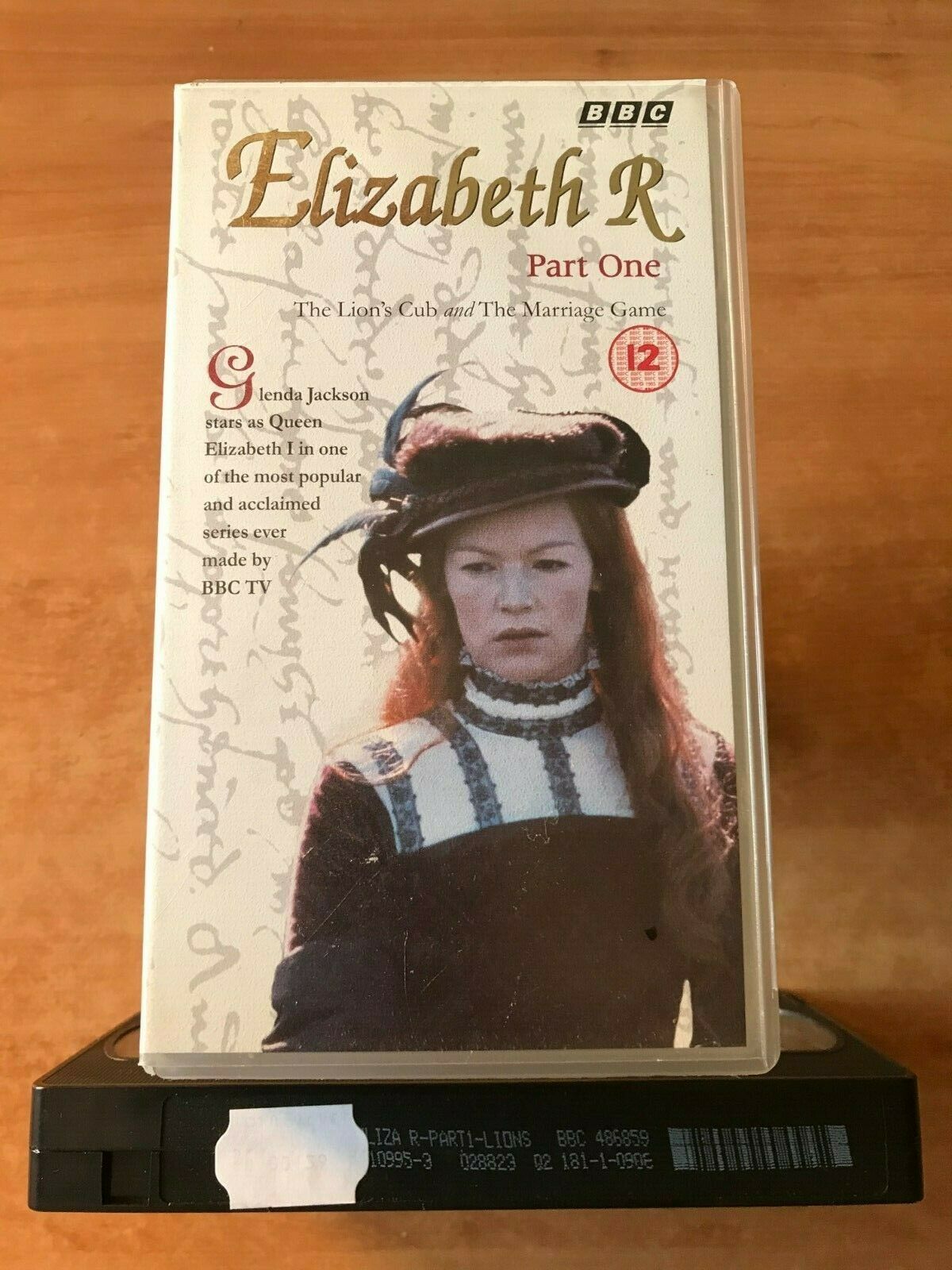 Elizabeth R (Part 1): The Lion's Club [BBC Classic Drama] Glenda Jackson - VHS-