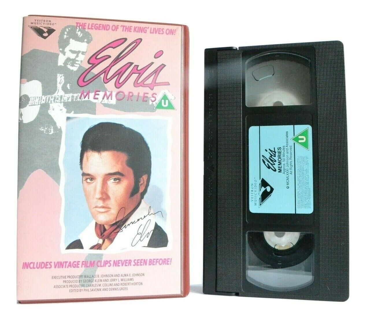 Elvis Presley: Elvis Memories - Documentary - King Of Rock And Roll - Pal VHS-