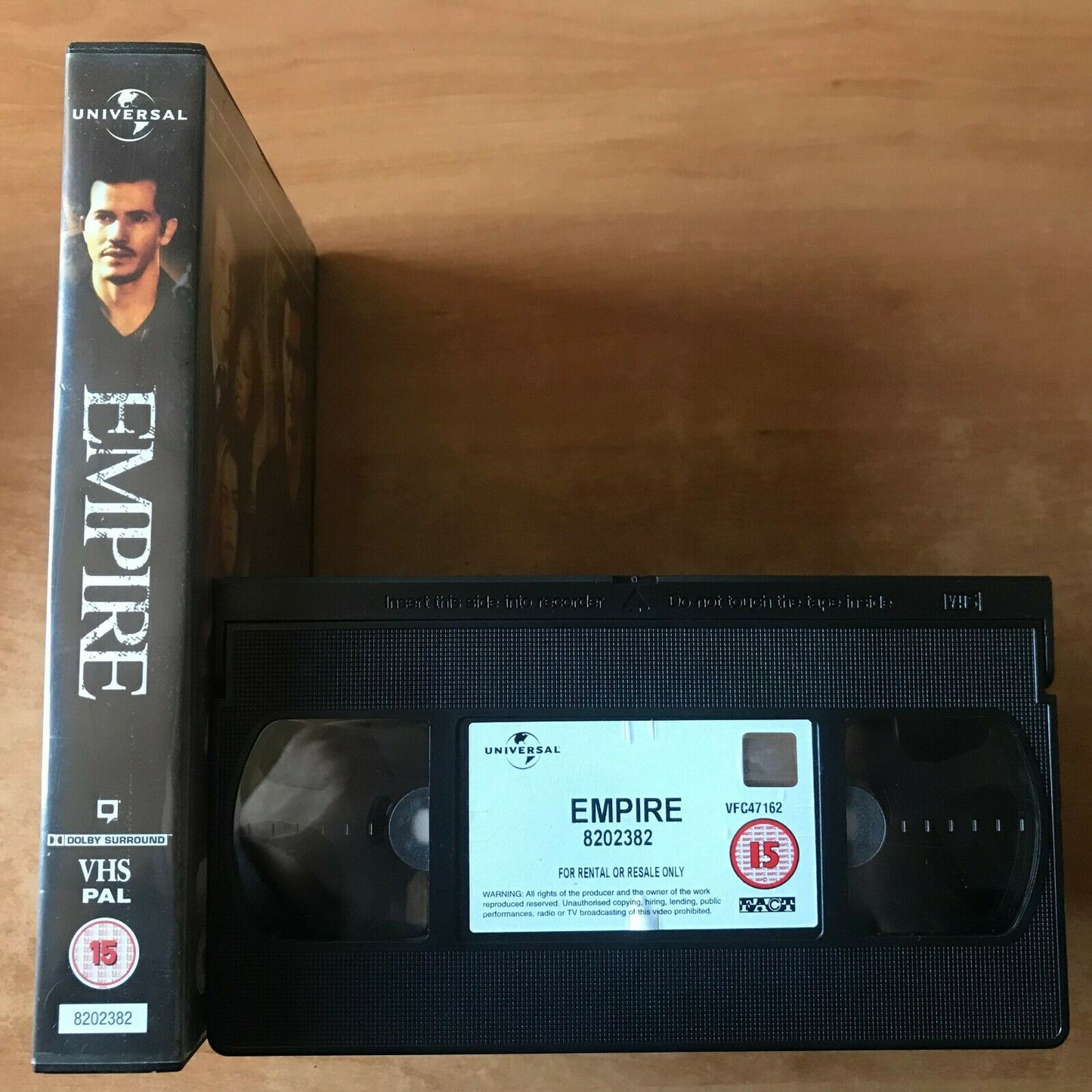 Empire (2002): Gangster Action - Large Box [Rental] John Leguizamo - Pal VHS-