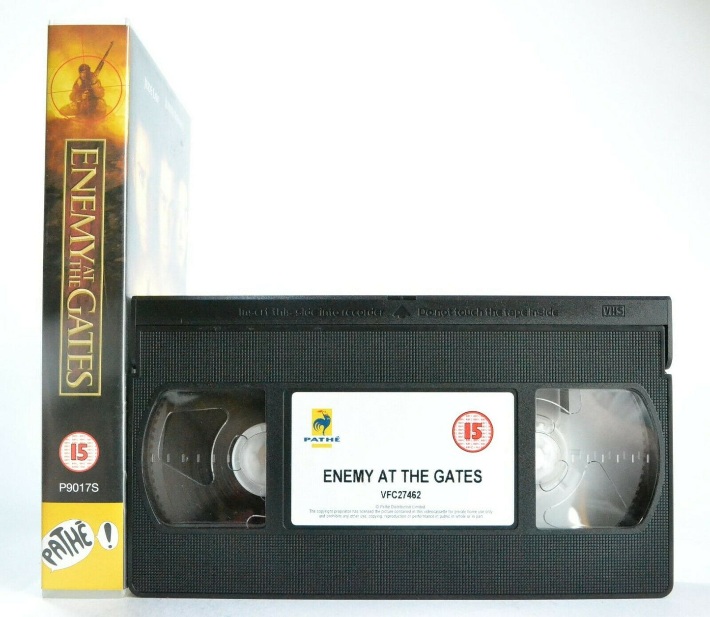 Enemy At The Gates (2001): Battle Of Stalingrad - War Drama - Jude Law - Pal VHS-