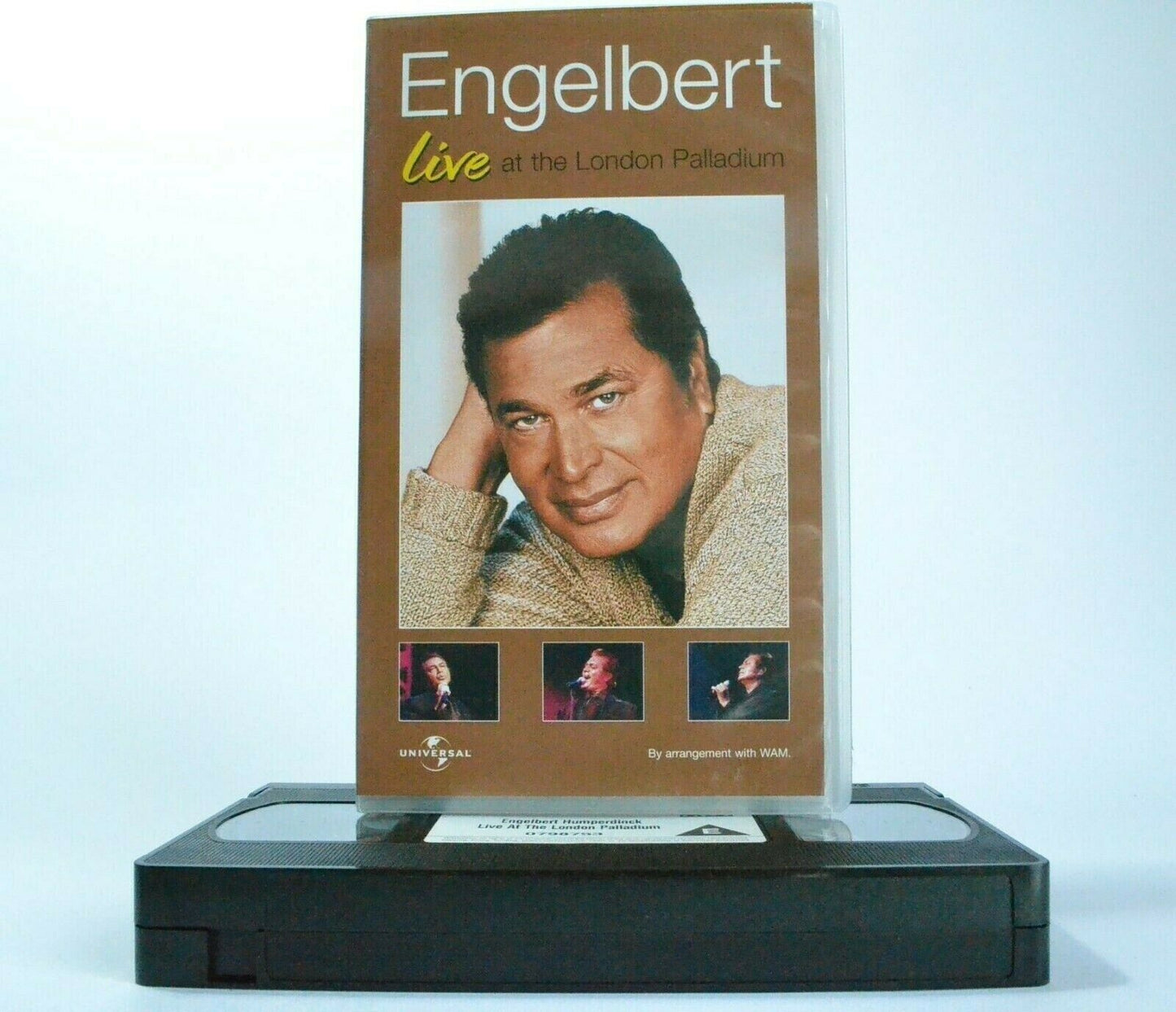 Engelbert Humperdinck: Live At The London Palladium - Greatest Hits - Pal VHS-