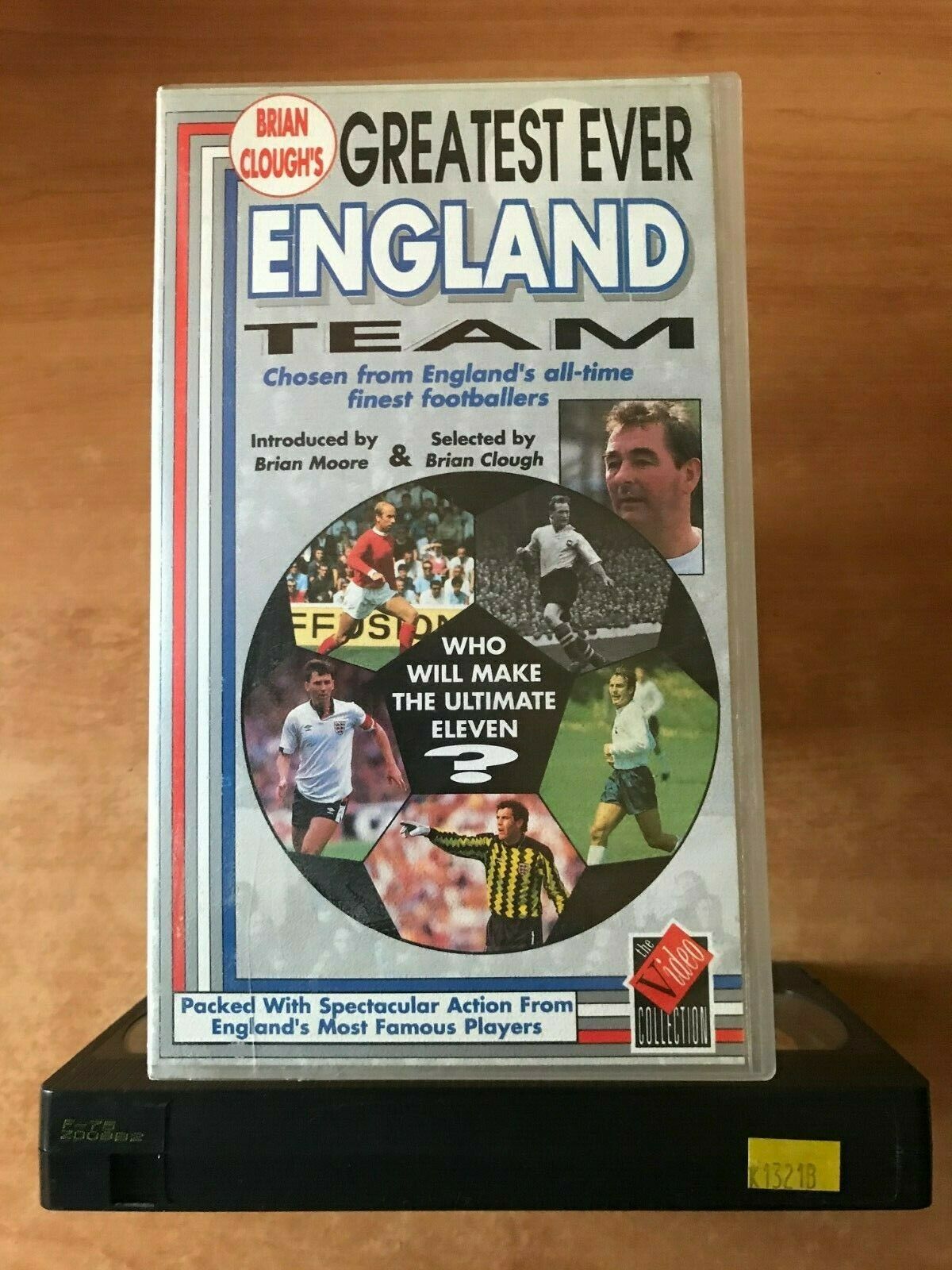 England Team: Greatest Ever; [Brian Clough] Football - Bobby More - Sports - VHS-