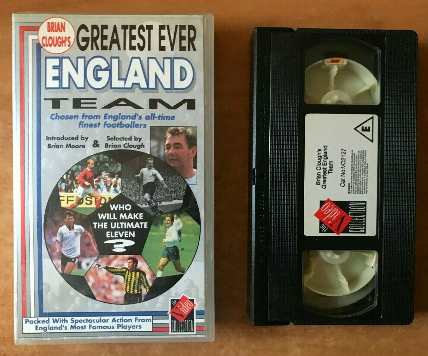 England Team: Greatest Ever; [Brian Clough] Football - Bobby More - Sports - VHS-