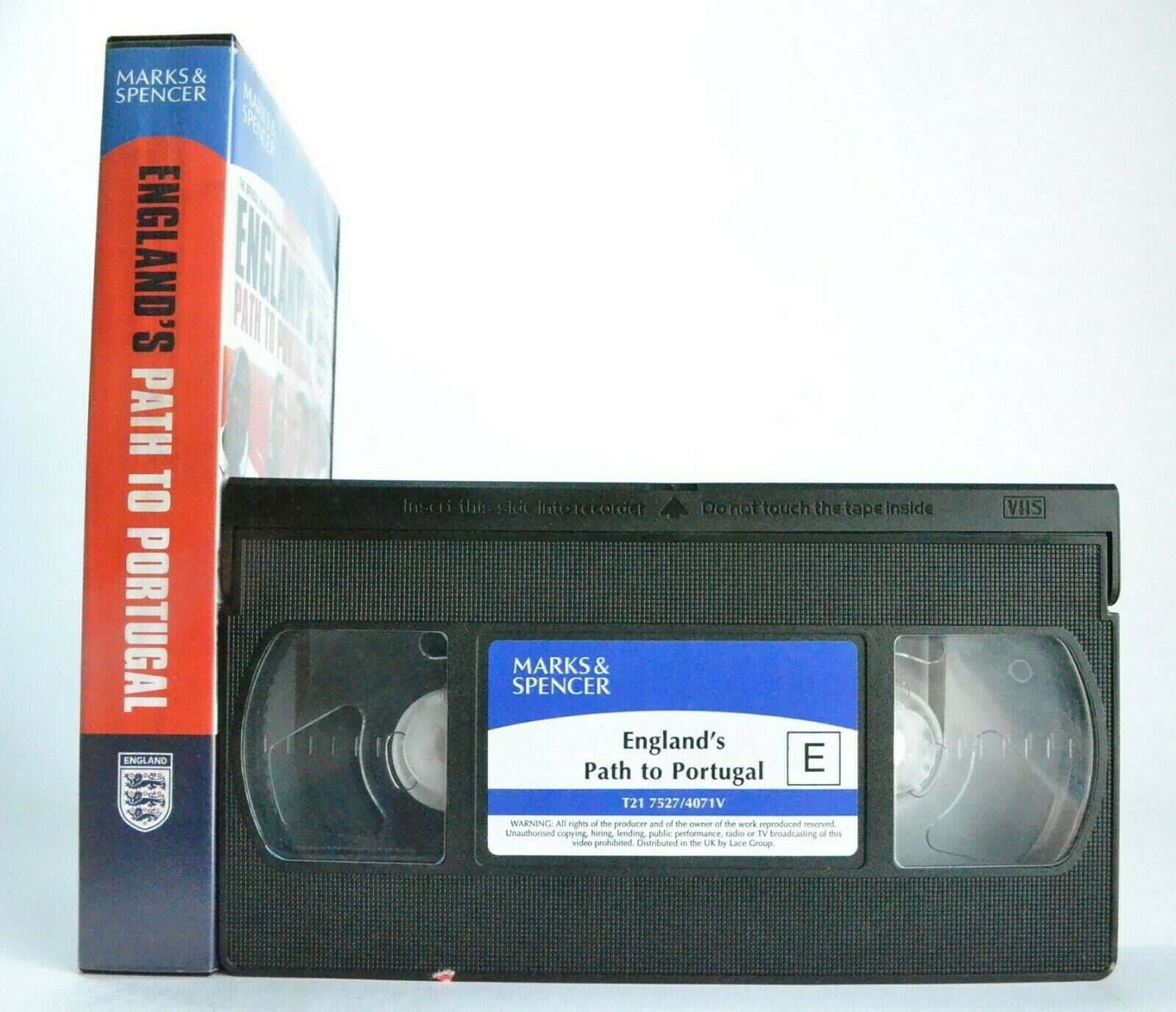 England's Path To Portugal: Documentary - Special Edition - Football - Pal VHS-